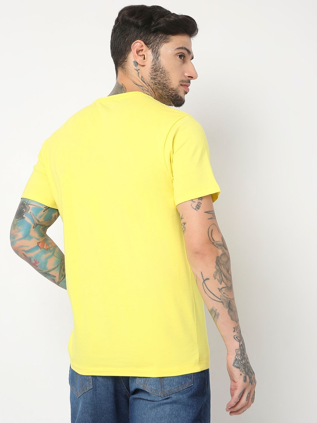 Regular Fit Half Sleeve Printed T-Shirt