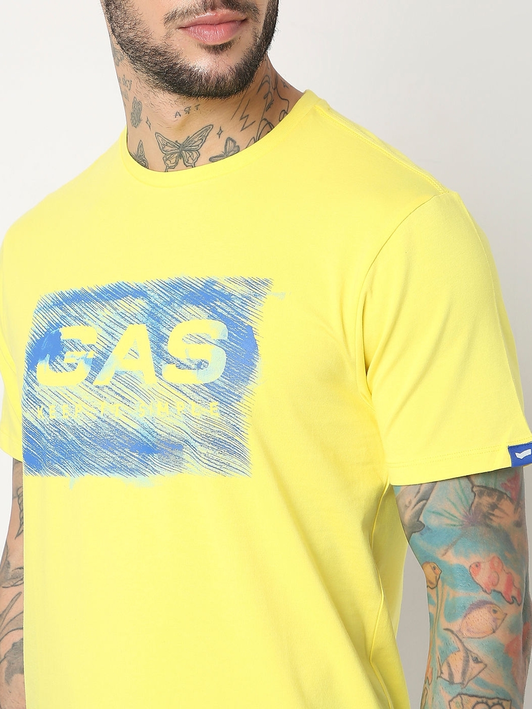 Regular Fit Half Sleeve Printed T-Shirt