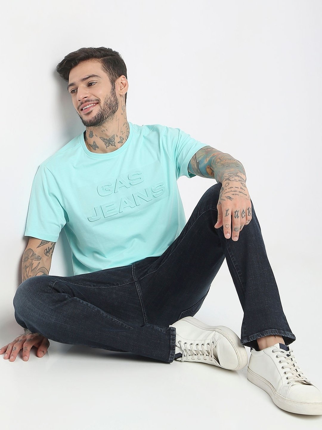 Regular Fit Half Sleeve Solid T-Shirt