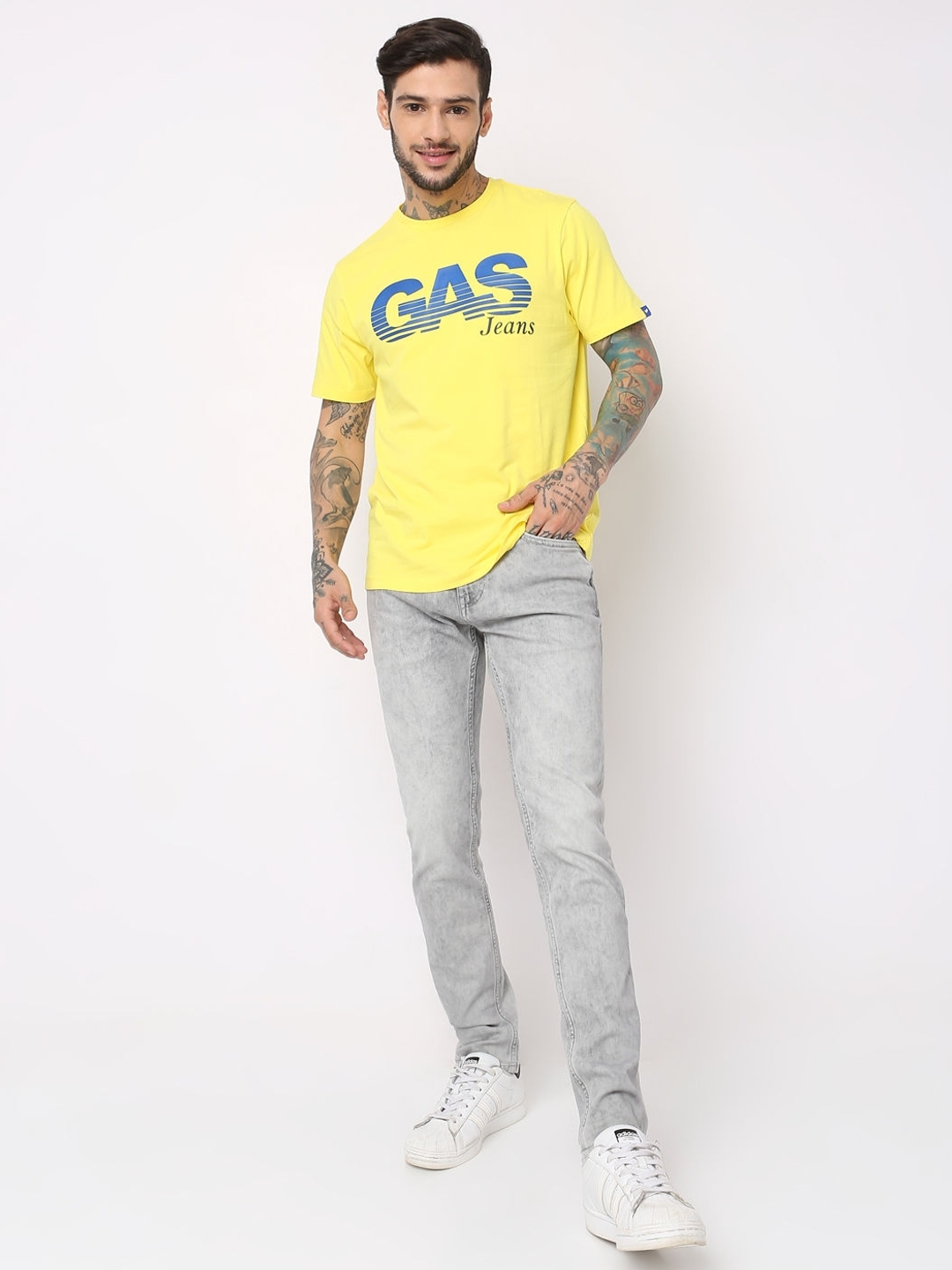 Regular Fit Half Sleeve Solid T-Shirt