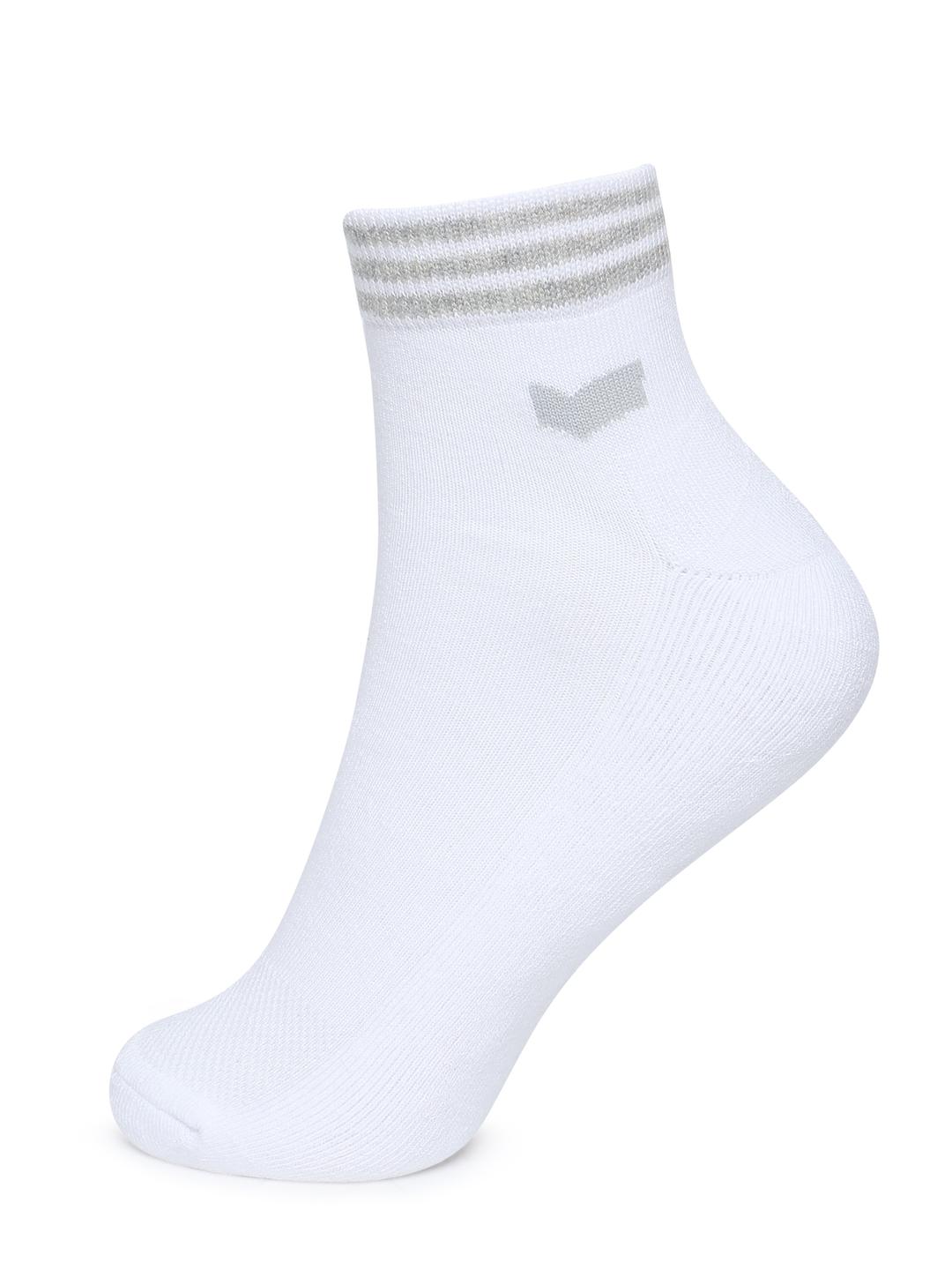 OHAN IN Black/White/Blue Stripe Socks (Pack of 3)