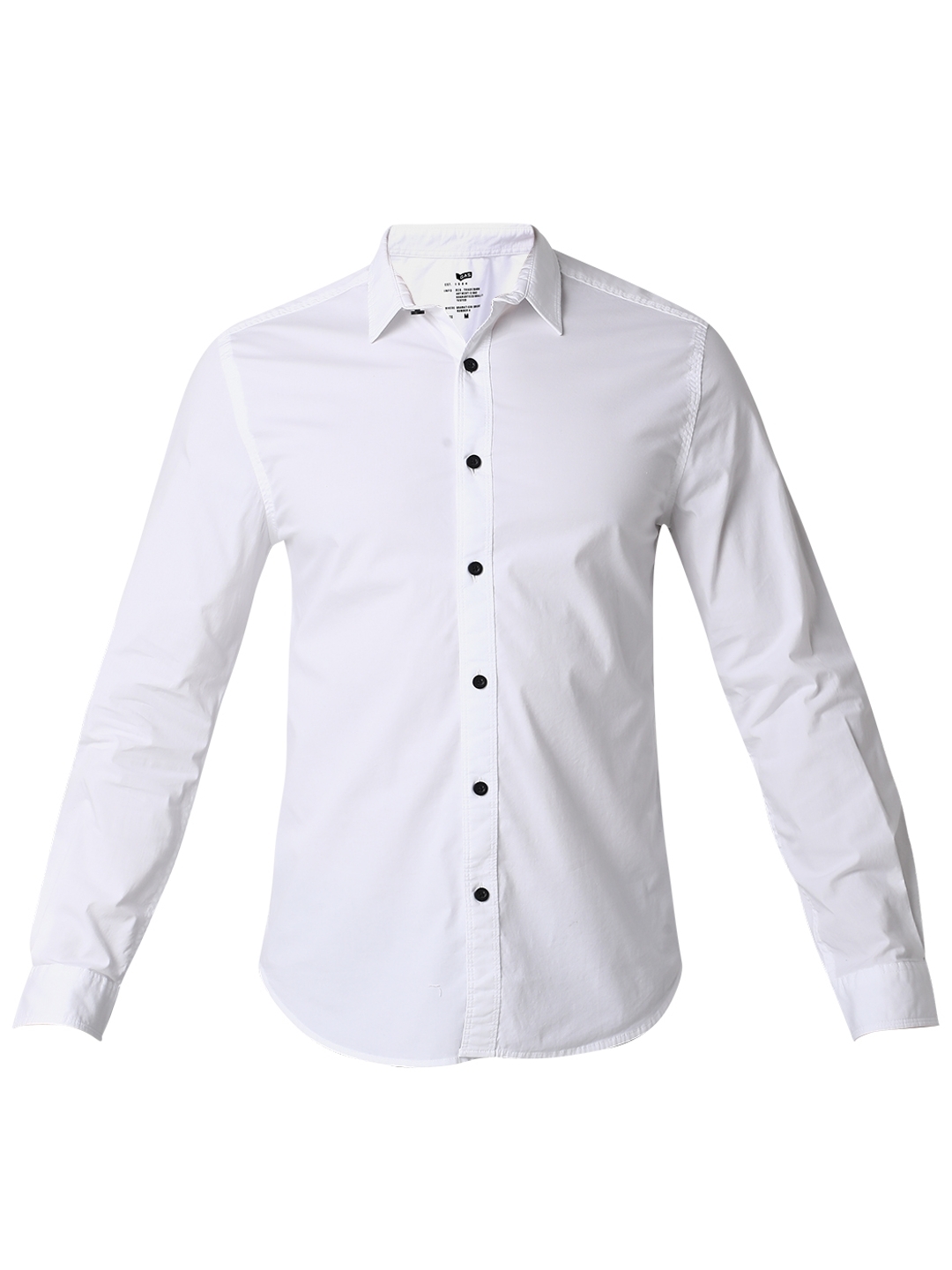 Regular Fit Full Sleeve Solid Cotton Lycra Shirts