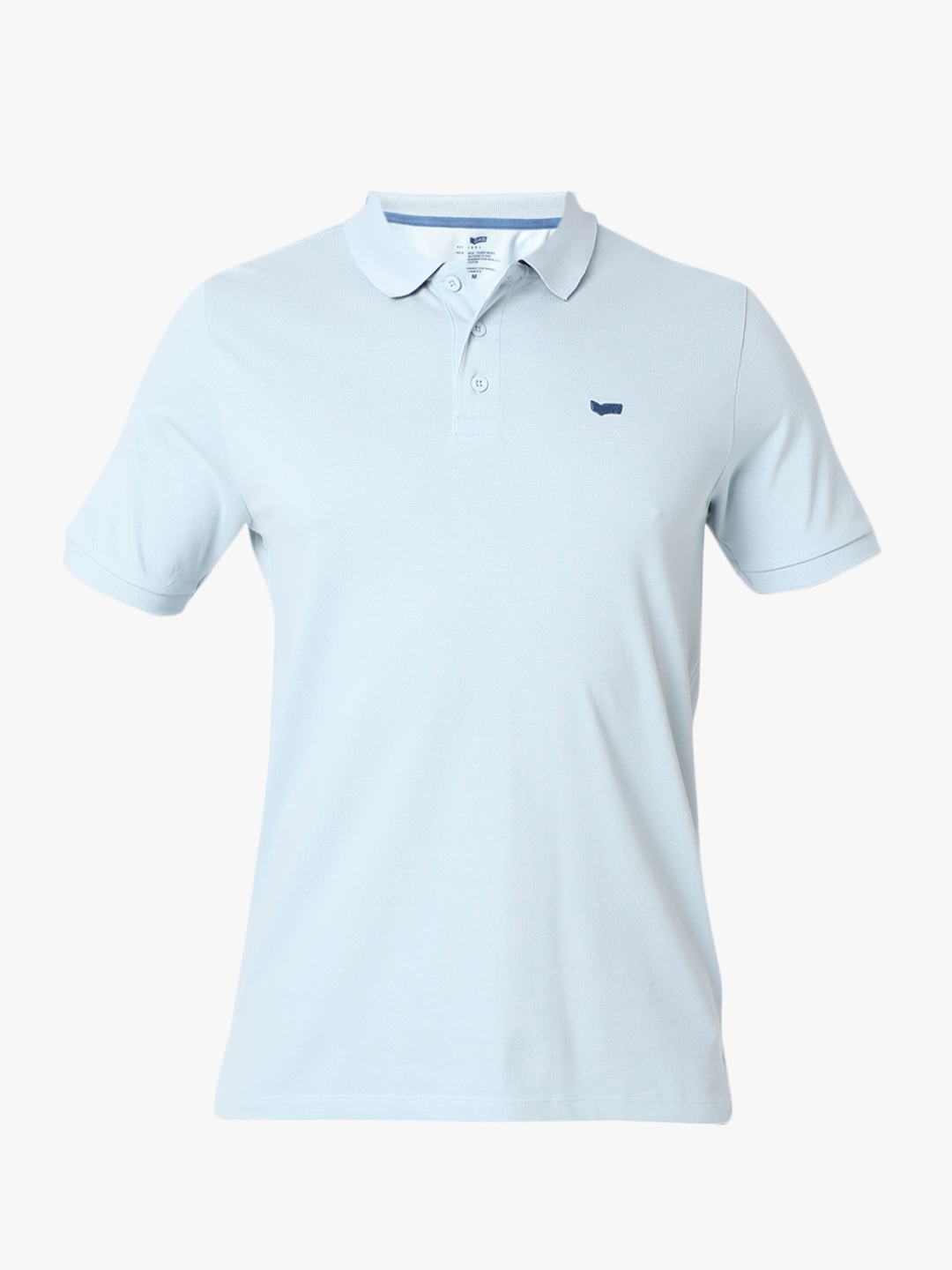 Regular Fit Half Sleeve Solid Cotton Polo T-Shirt