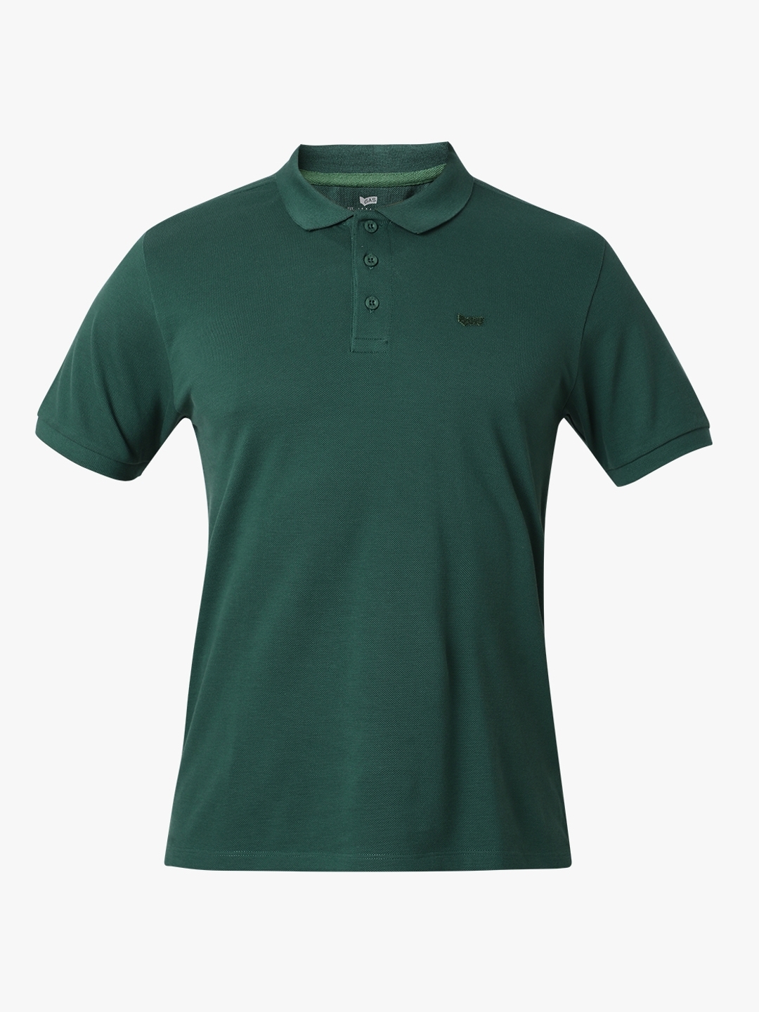 Regular Fit Half Sleeve Solid Cotton Polo T-Shirt