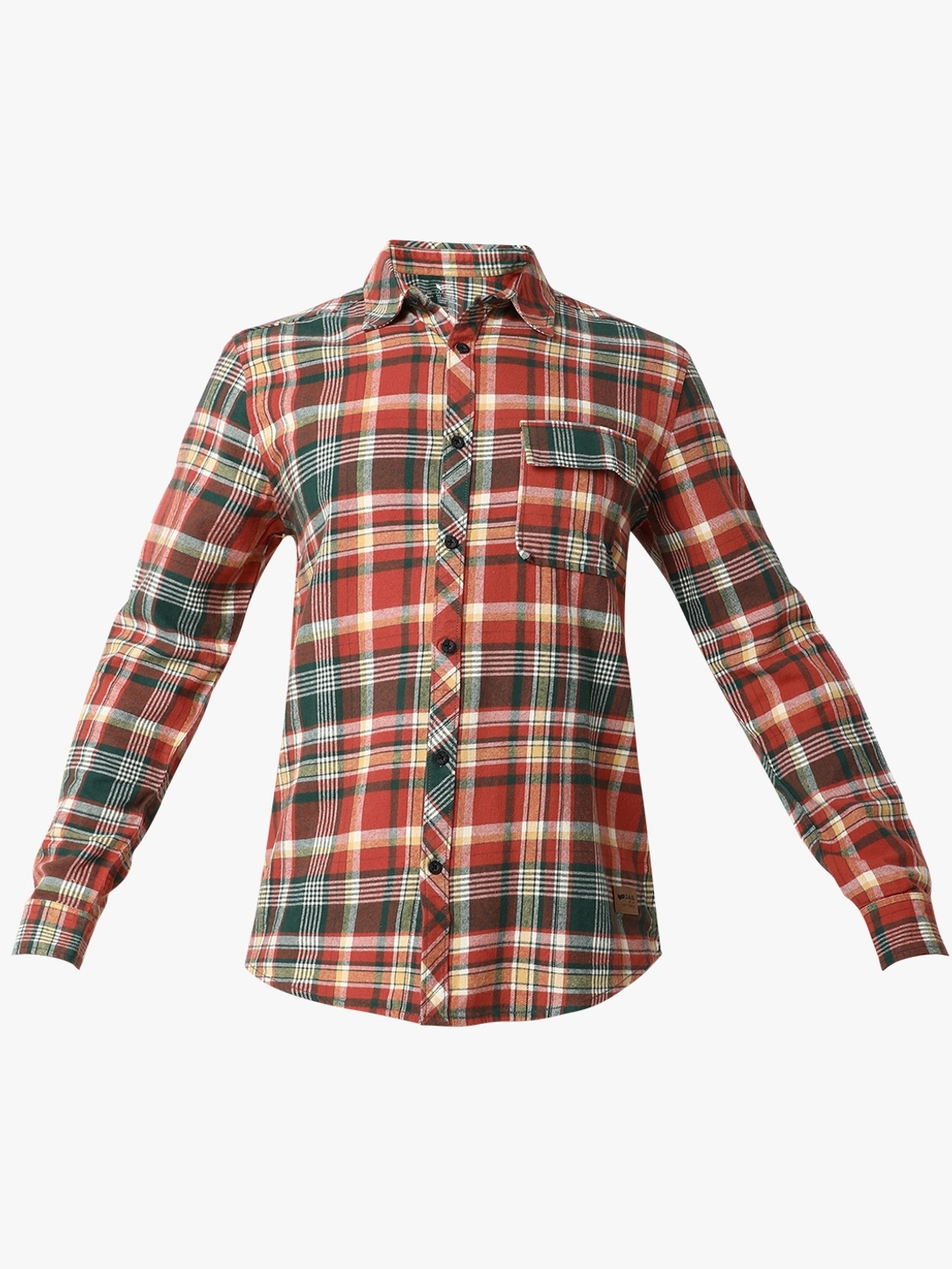 Regular Fit Full Sleeve Checkered Cotton Shirts