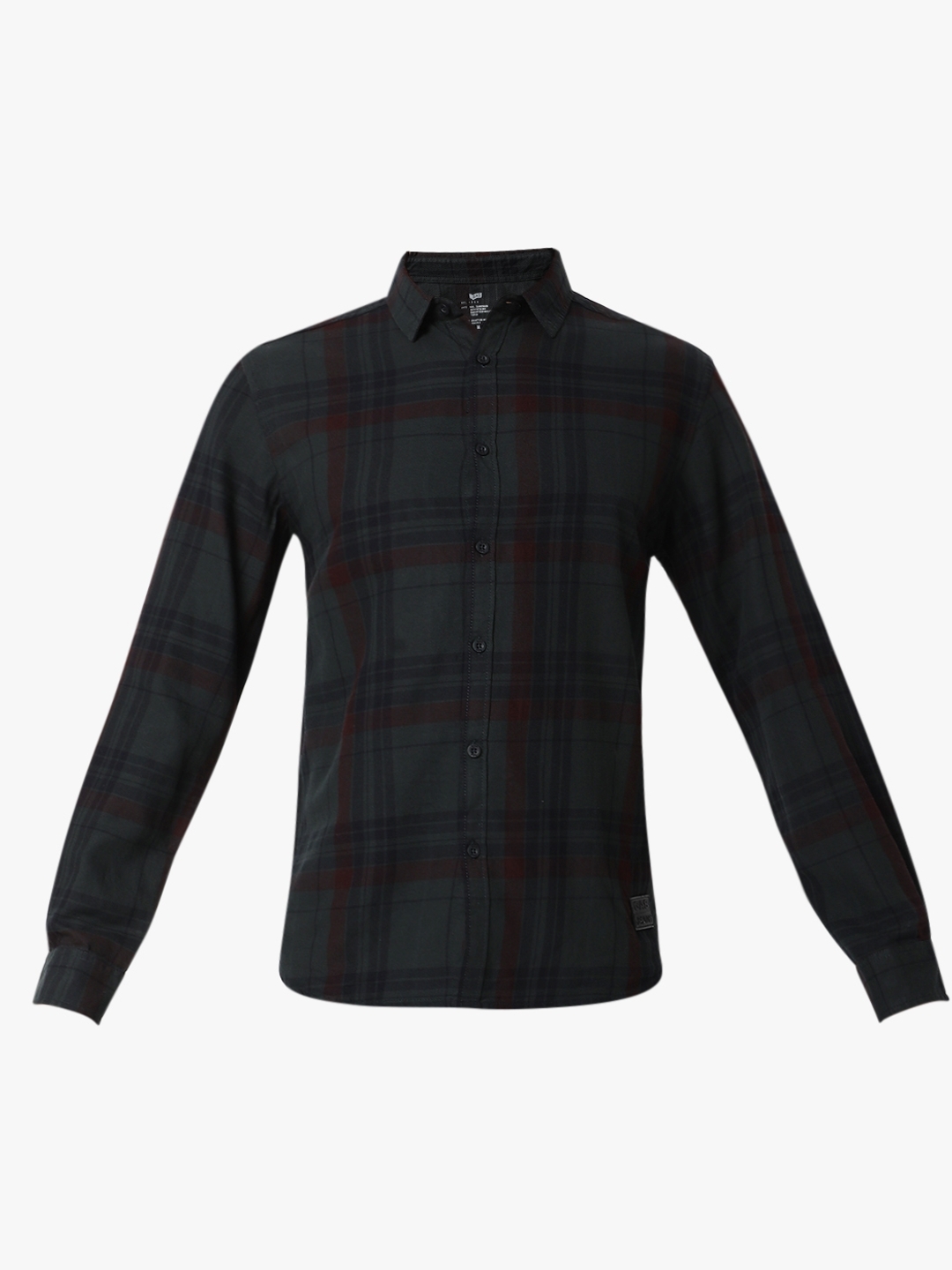 Regular Fit Full Sleeve Checkered Cotton Shirts