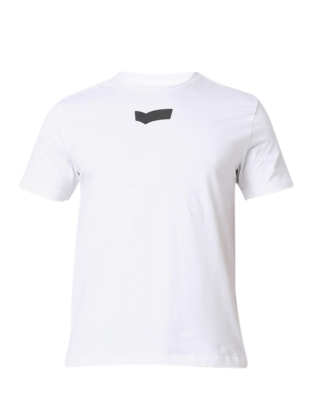Boxy Fit Short Sleeve Crew Neck Brand Carrier Cotton Lycra T-Shirt