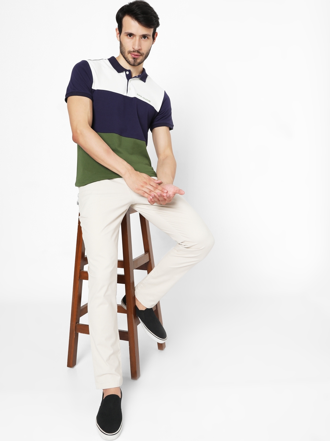 Ralph Colourblock Slim Fit Polo T-shirt