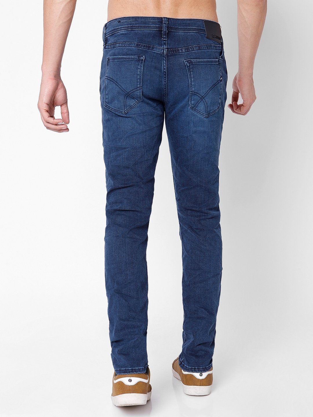 Men's Sax Zip Skinny Denim