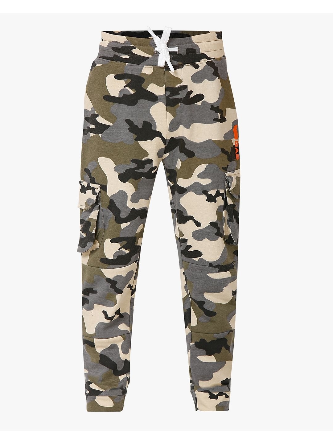 Boy's Archer Jr Camo IN Slim Fit Trackpants