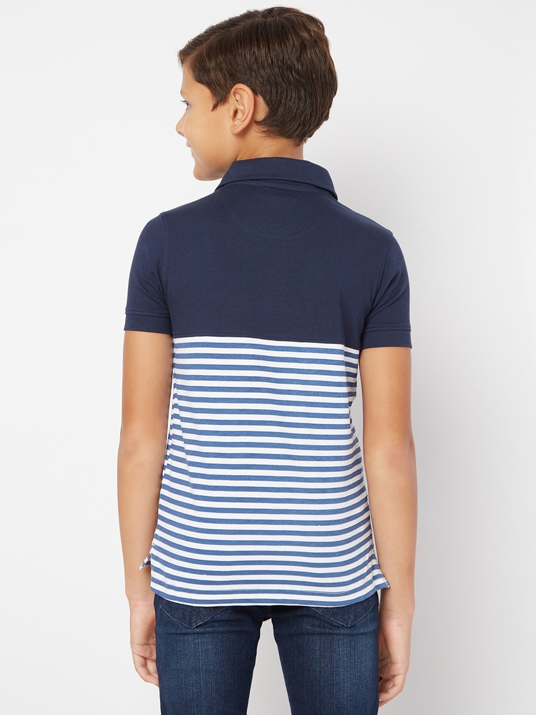 Striped Polo T-Shirt