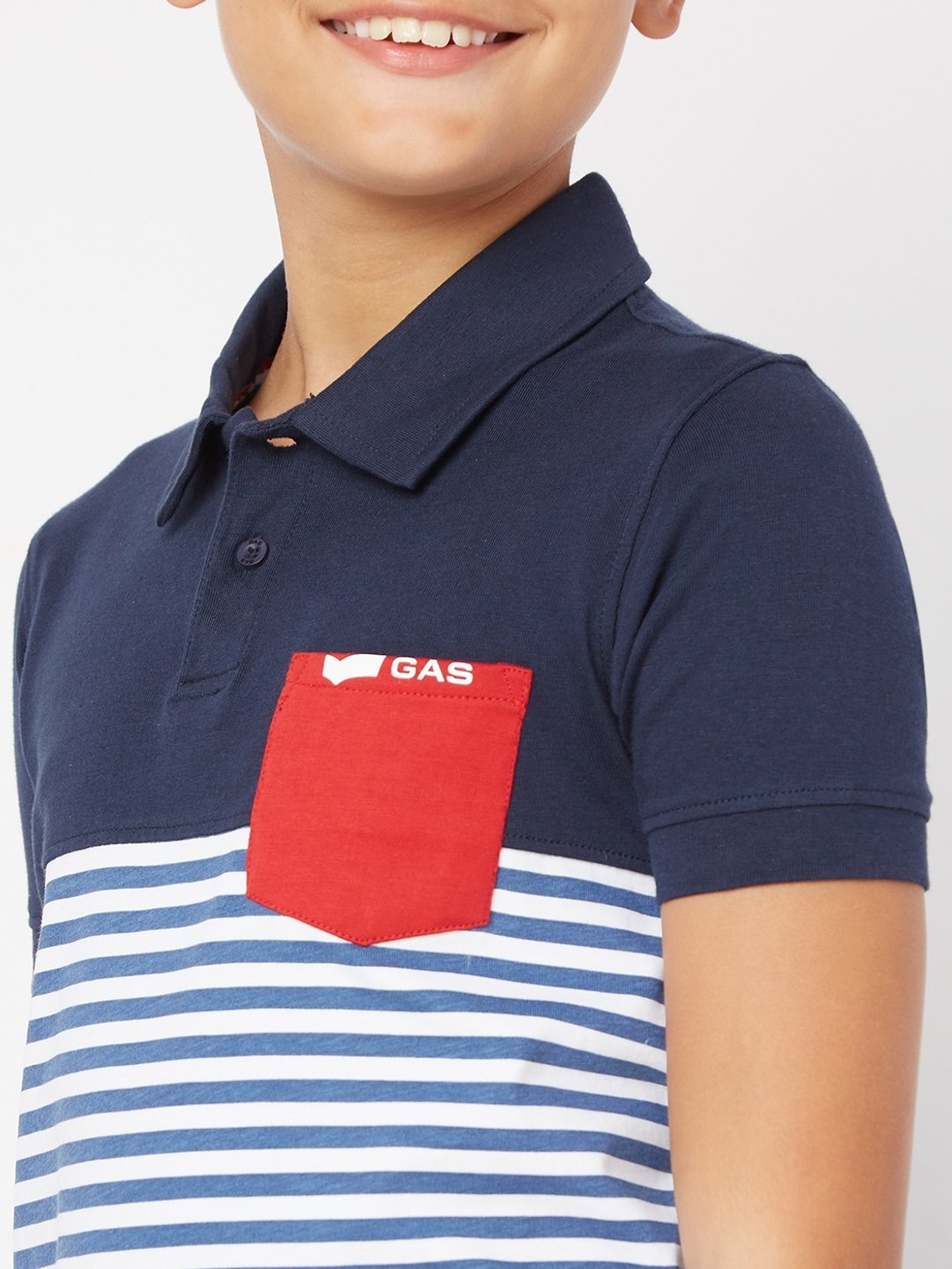 Striped Polo T-Shirt