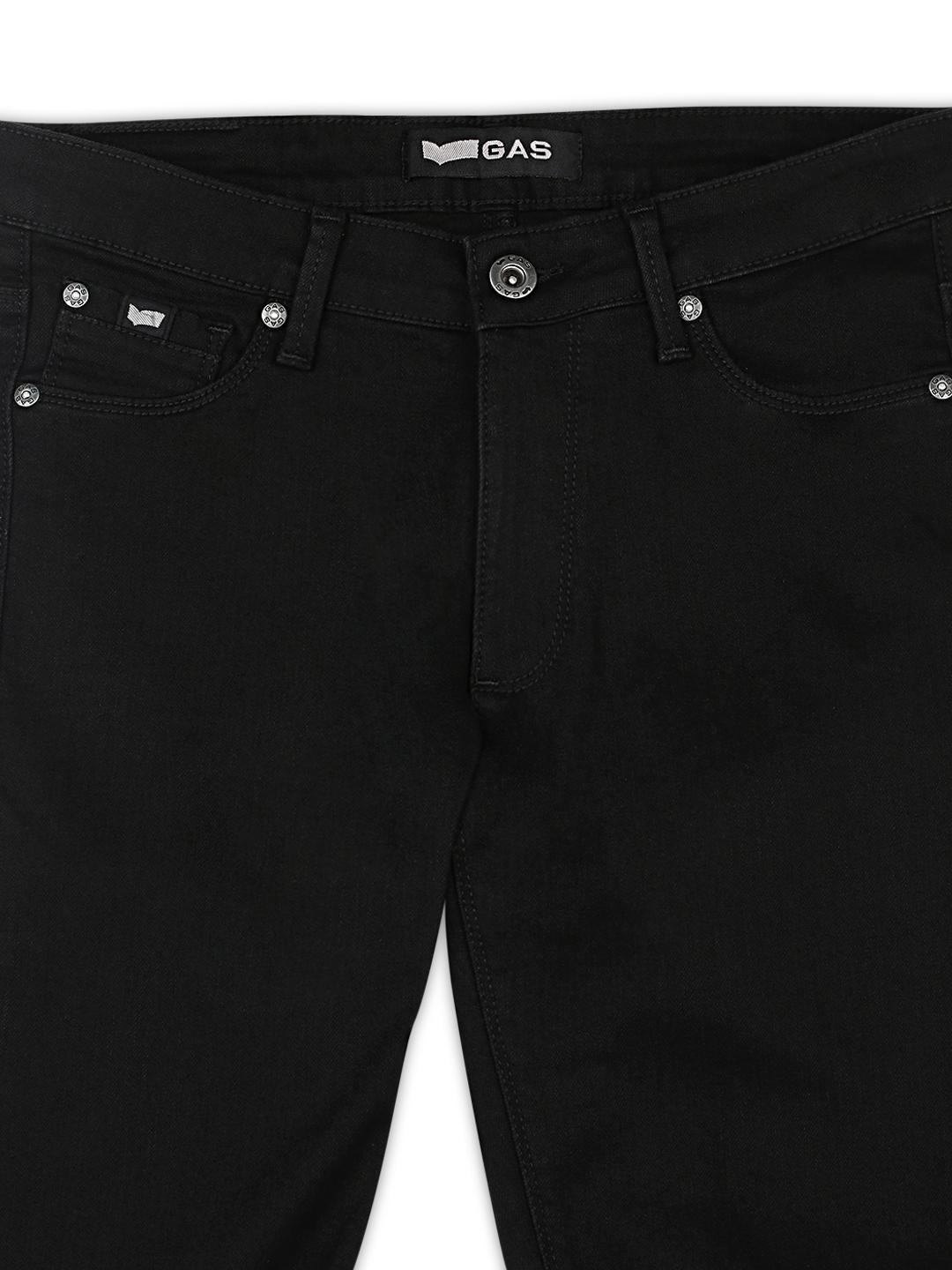 Solid Slim Fit Denim