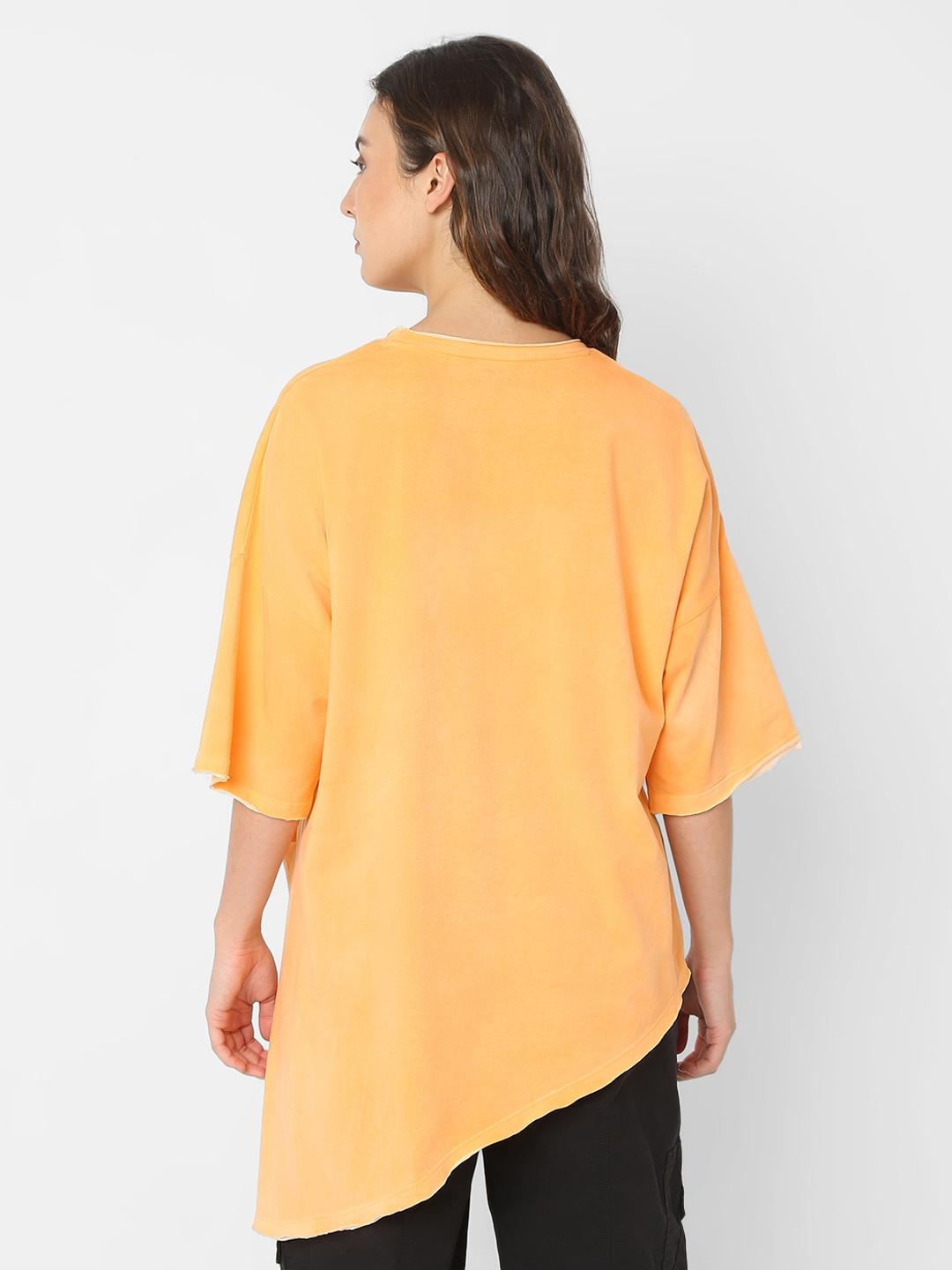 Oversized Round Neck T-Shirt