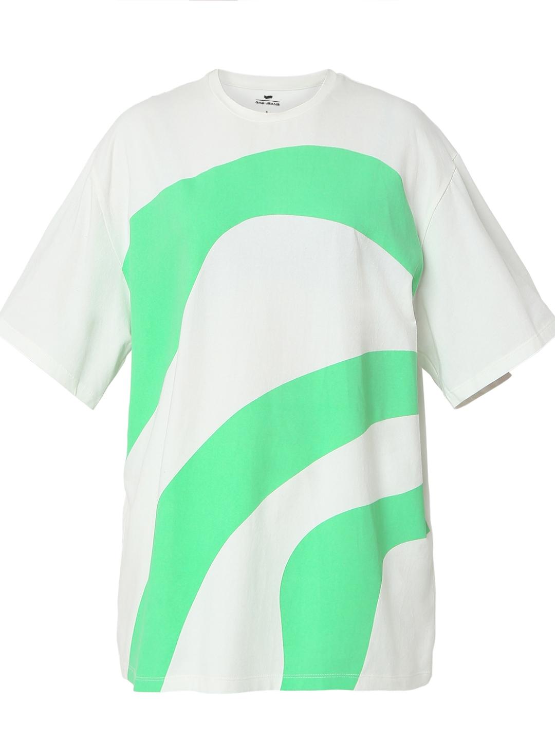 Oversized Round Neck Printed T-Shirt