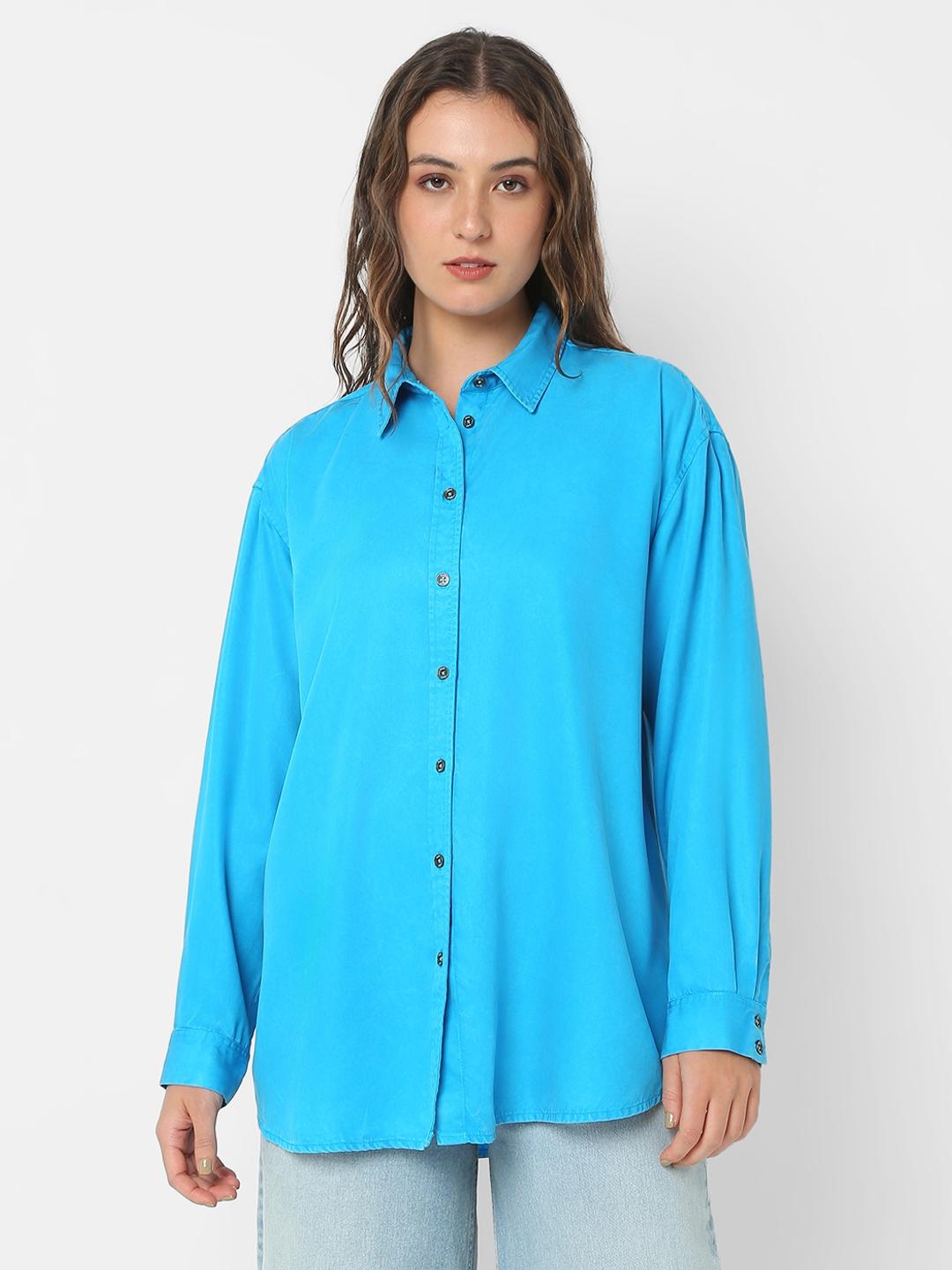 Oversized Classic Collar Shirt