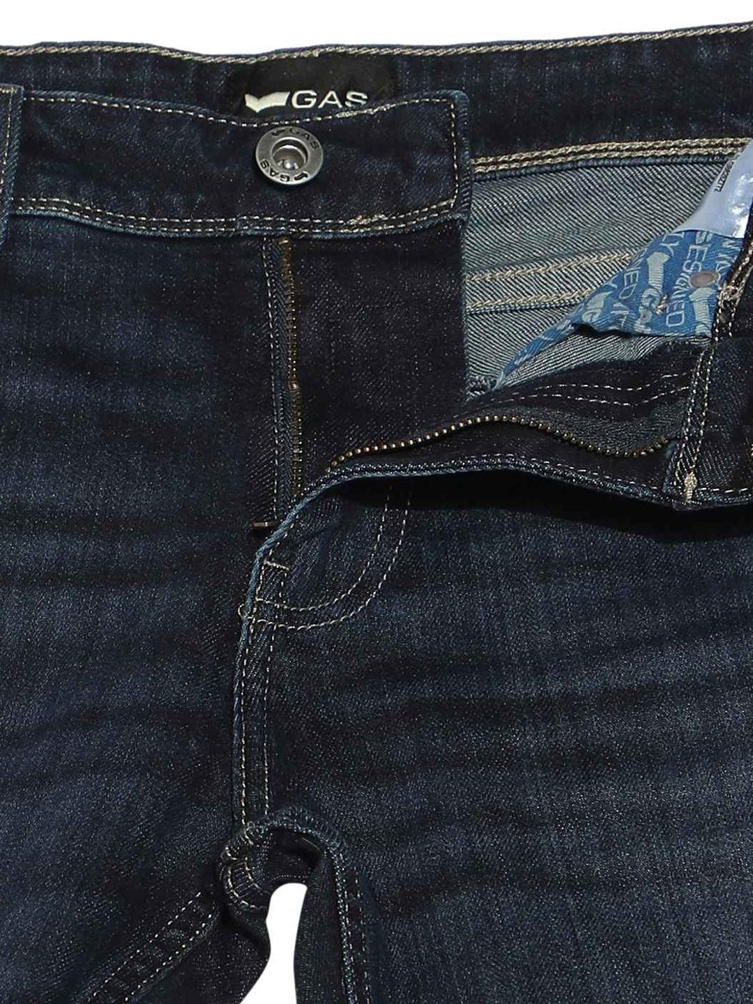 Skinny Fit Zippered Fly Denim