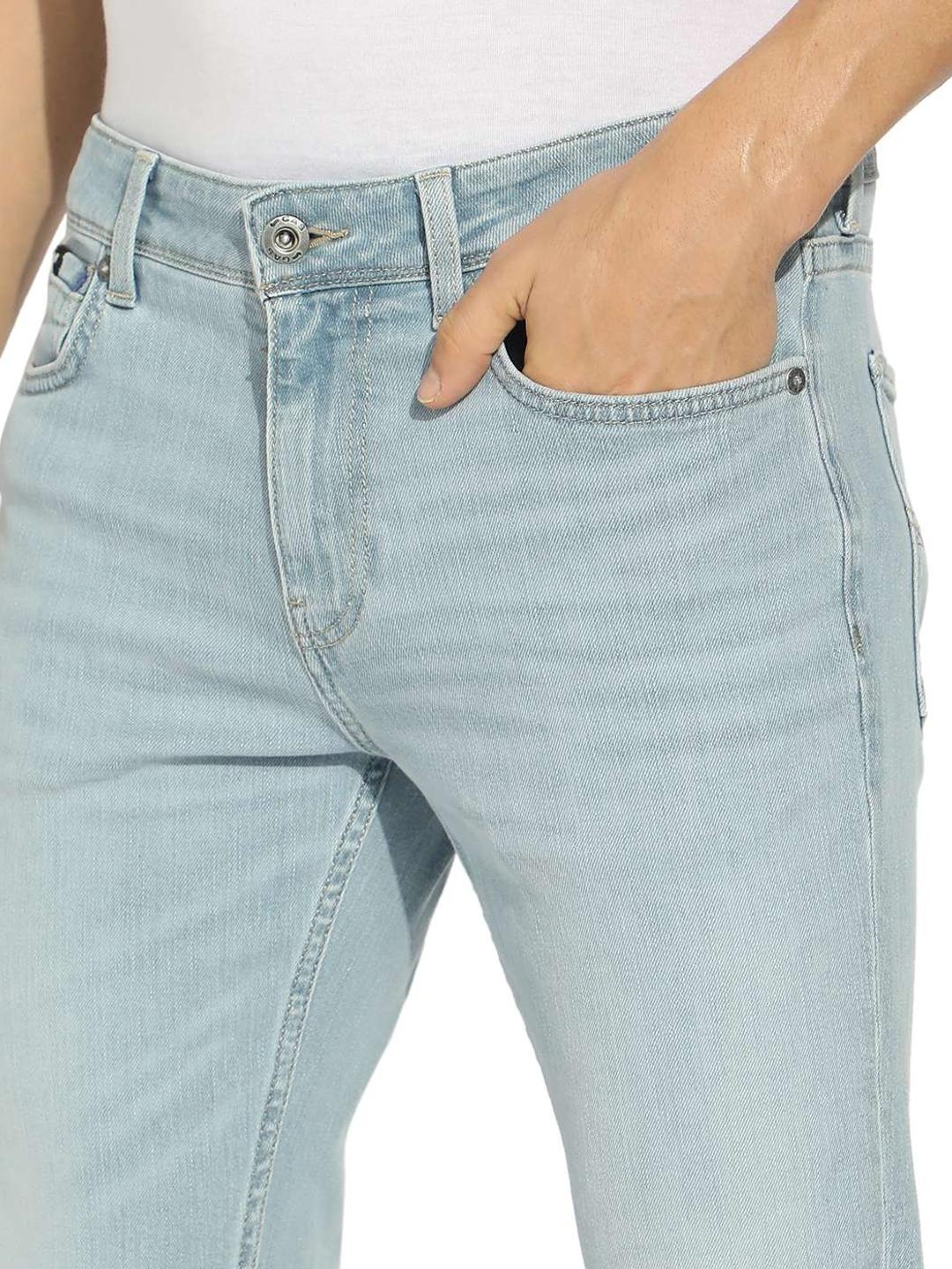 Skinny Fit Zippered Fly Denim