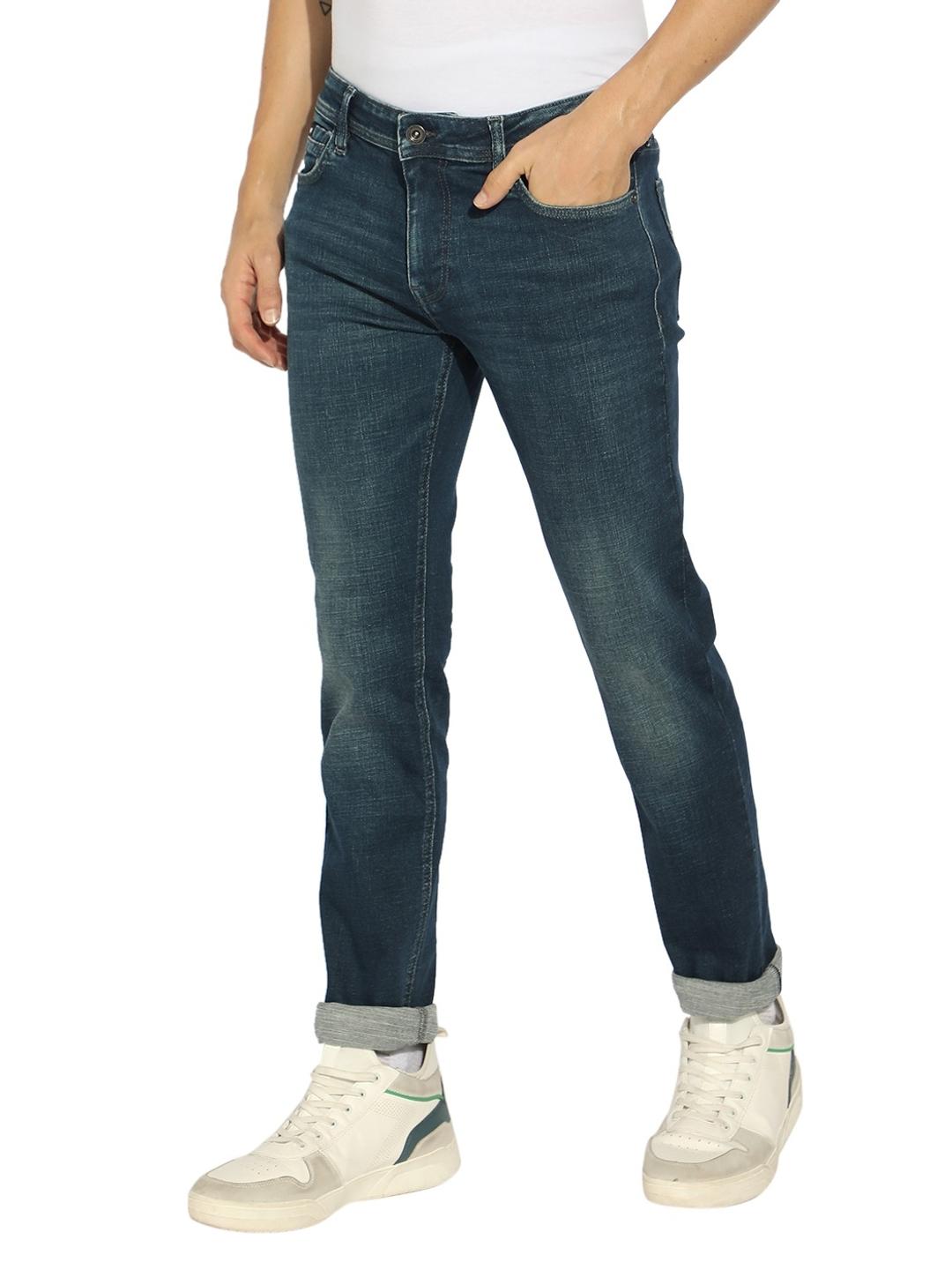 Skinny Fit Zippered Fly Denim