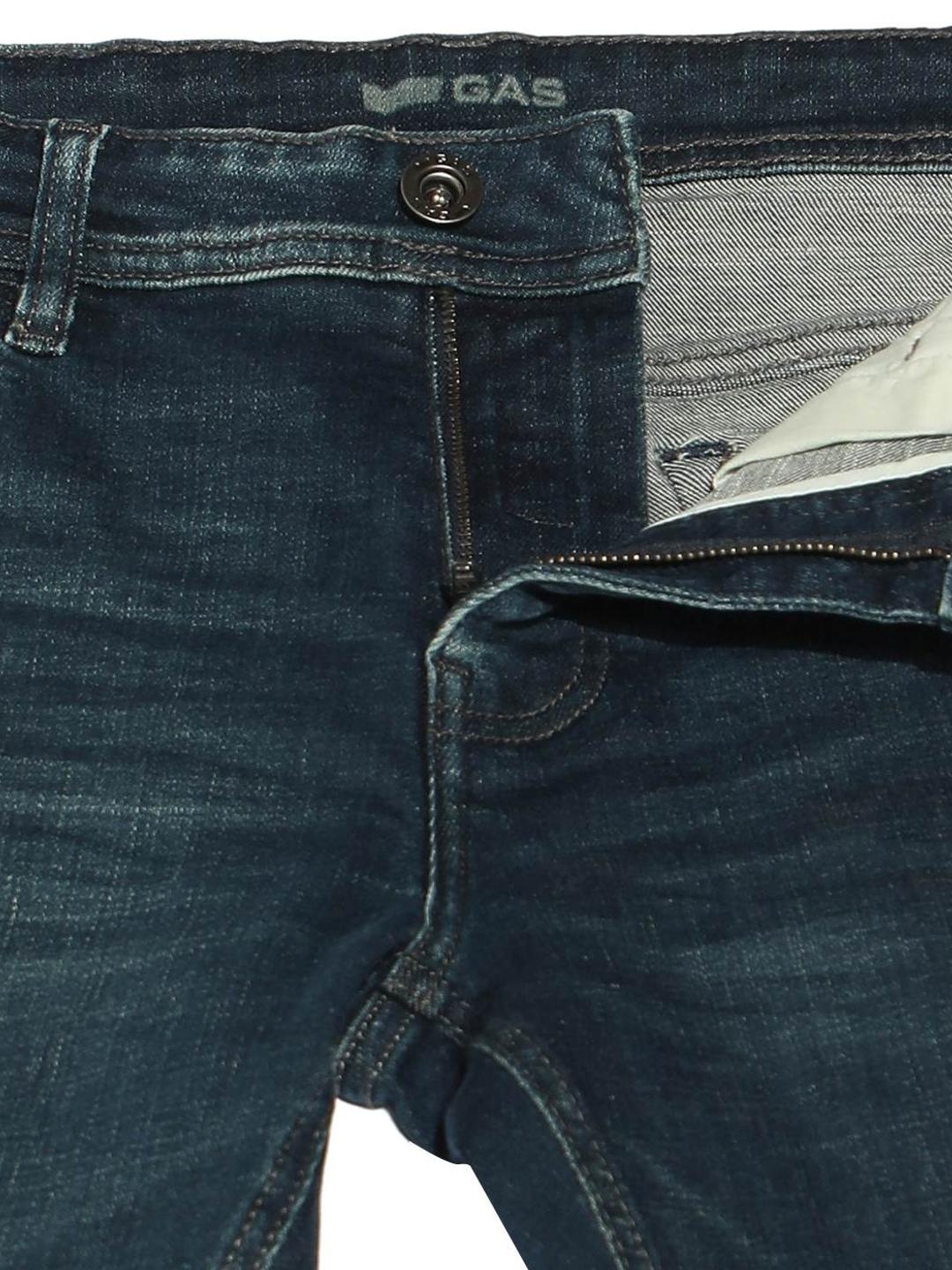 Skinny Fit Zippered Fly Denim