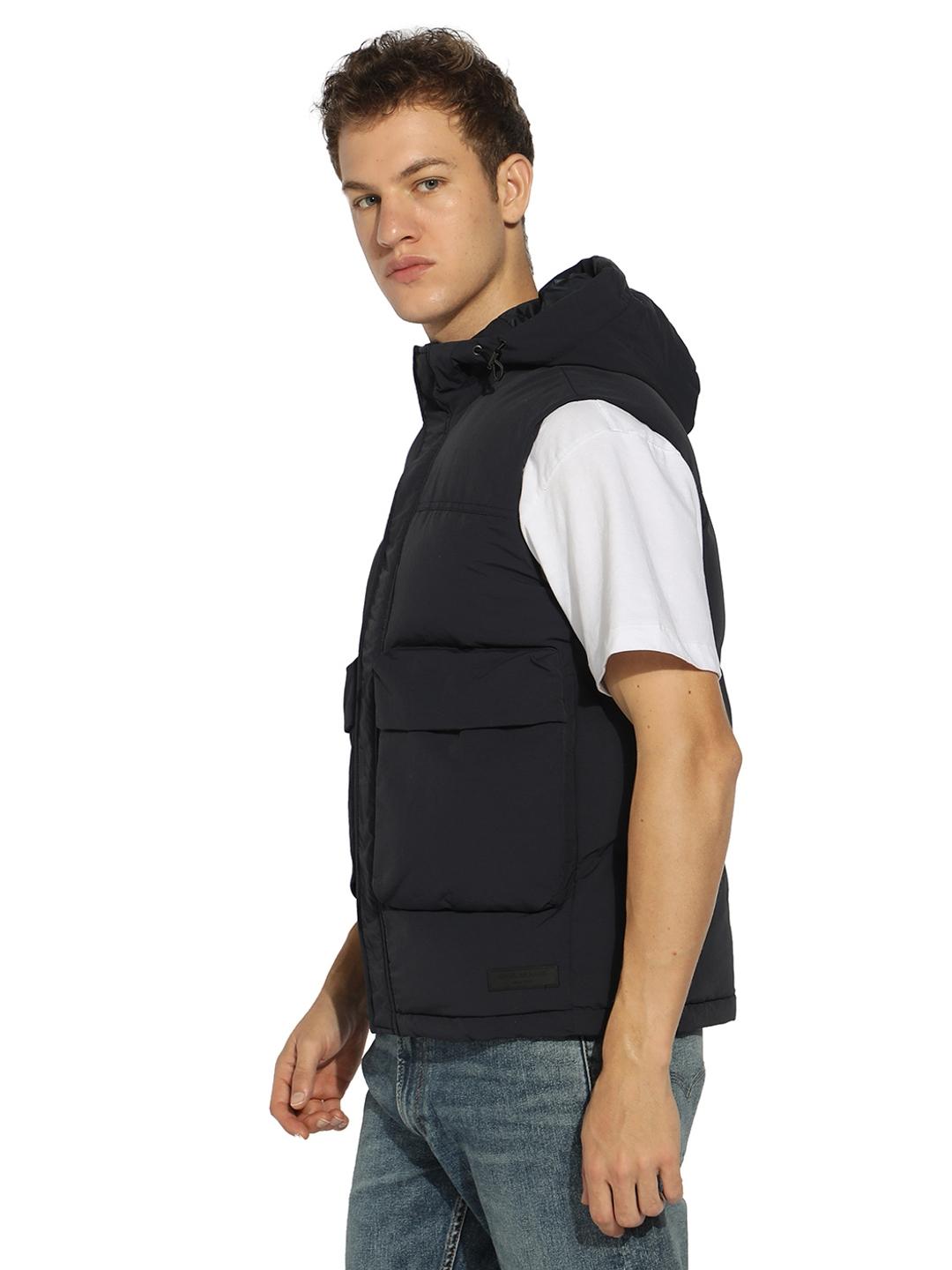 Classic Photograper Gillet with Concealed Placket