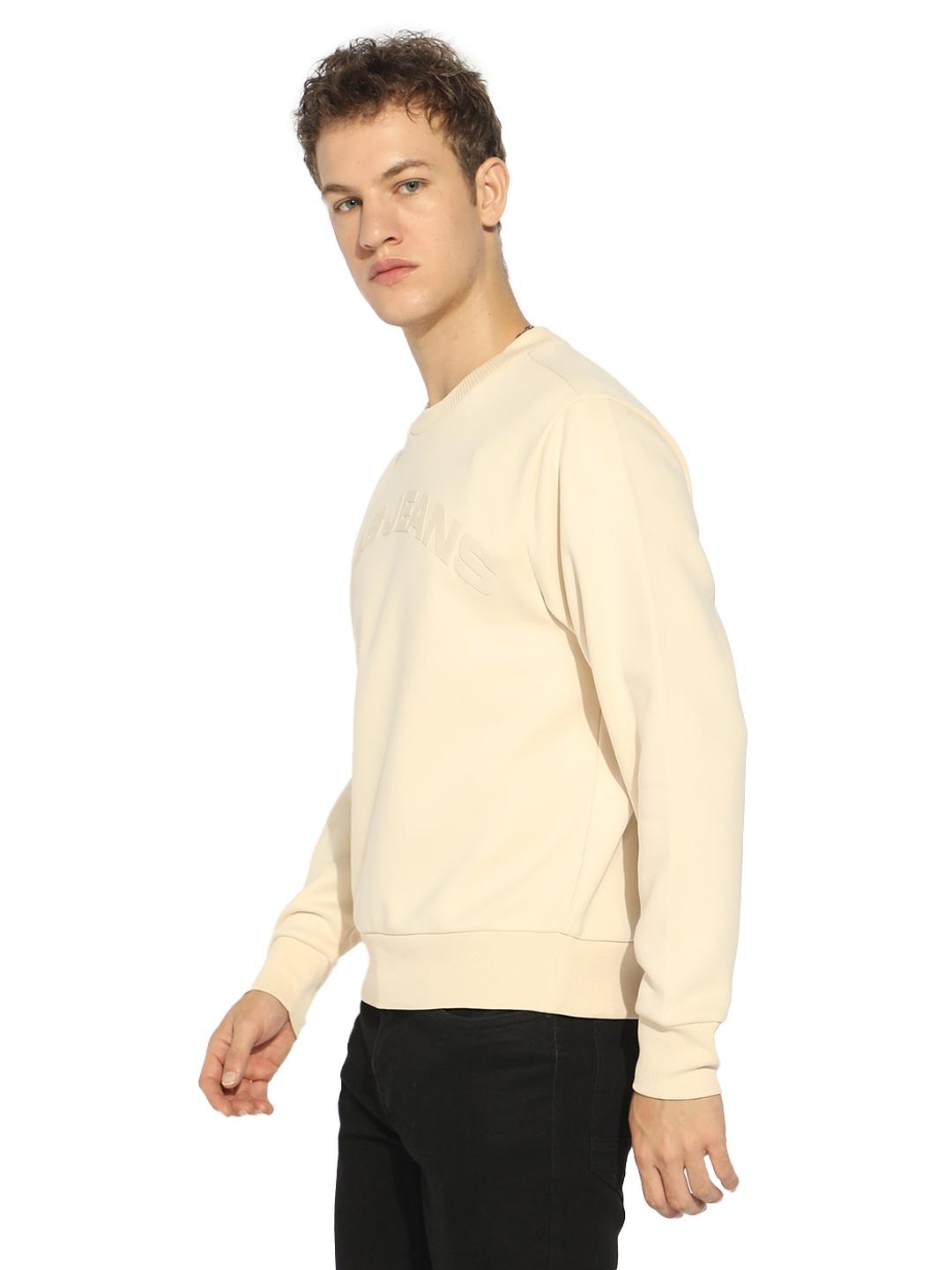 Regular Fit Sweatshirt with Tonal Brand Graphic