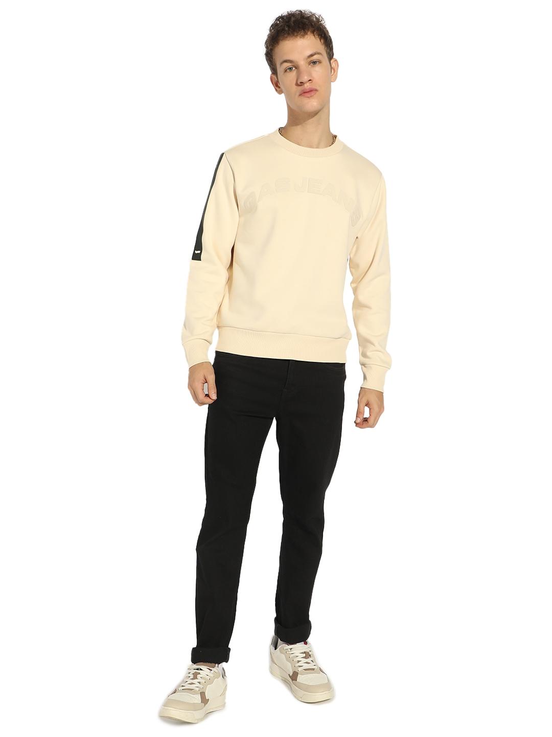 Regular Fit Sweatshirt with Tonal Brand Graphic