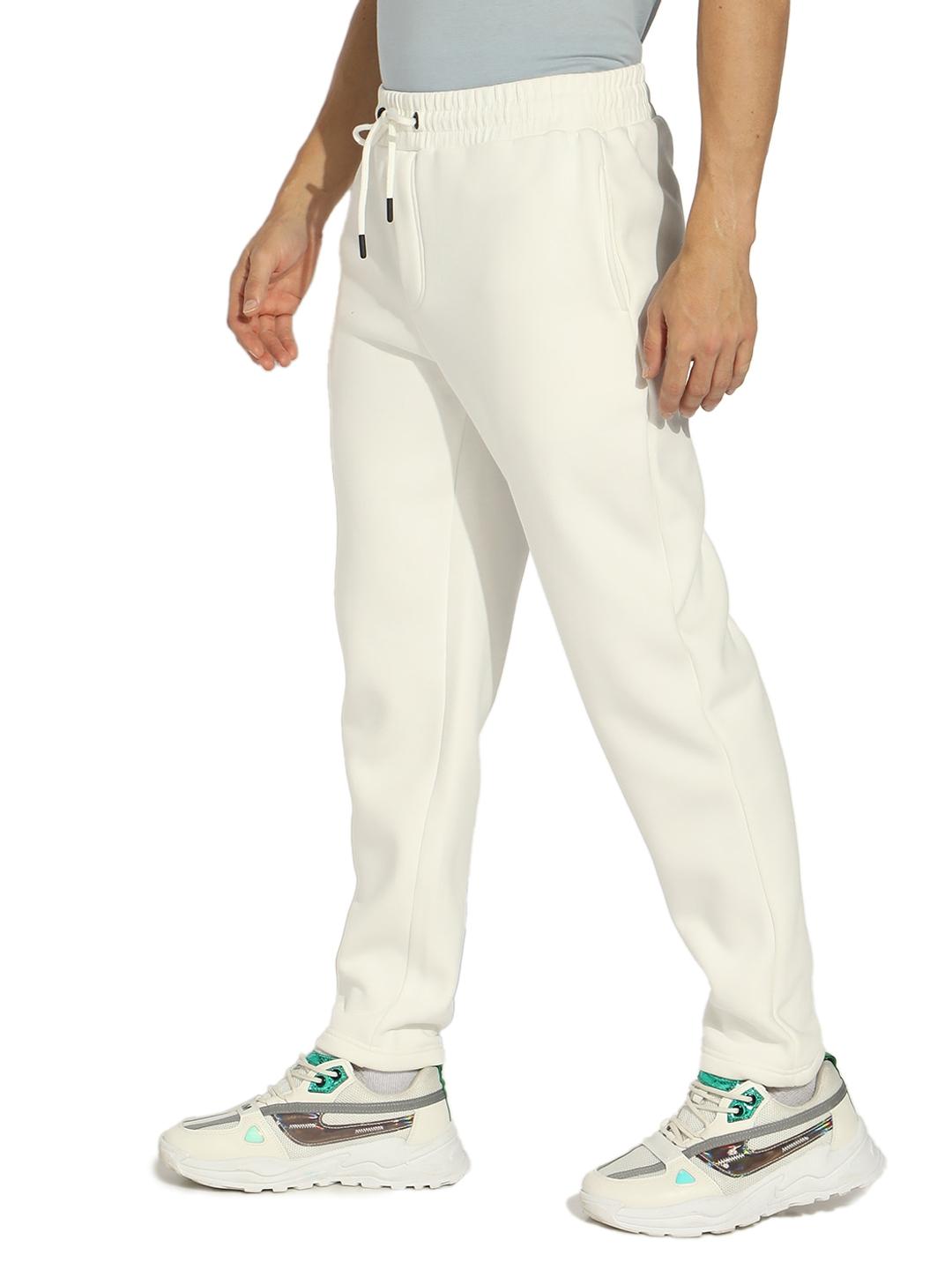 Solid Regular Fit Trackpants