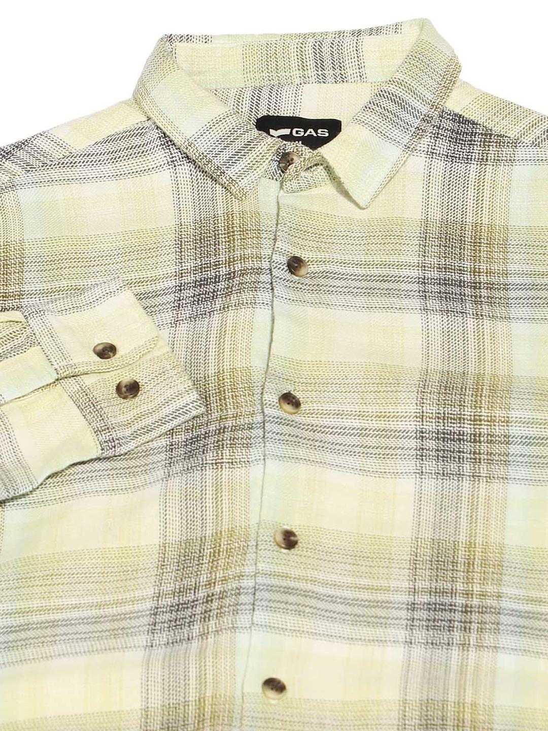 Checked Regular Fit Shirt with Classic Collar