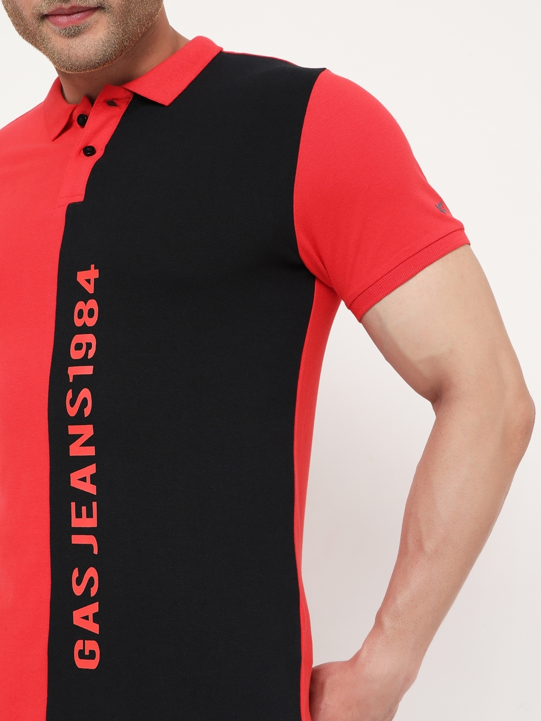 Ralph Colourblock Slim Fit Polo T-shirt with Branding