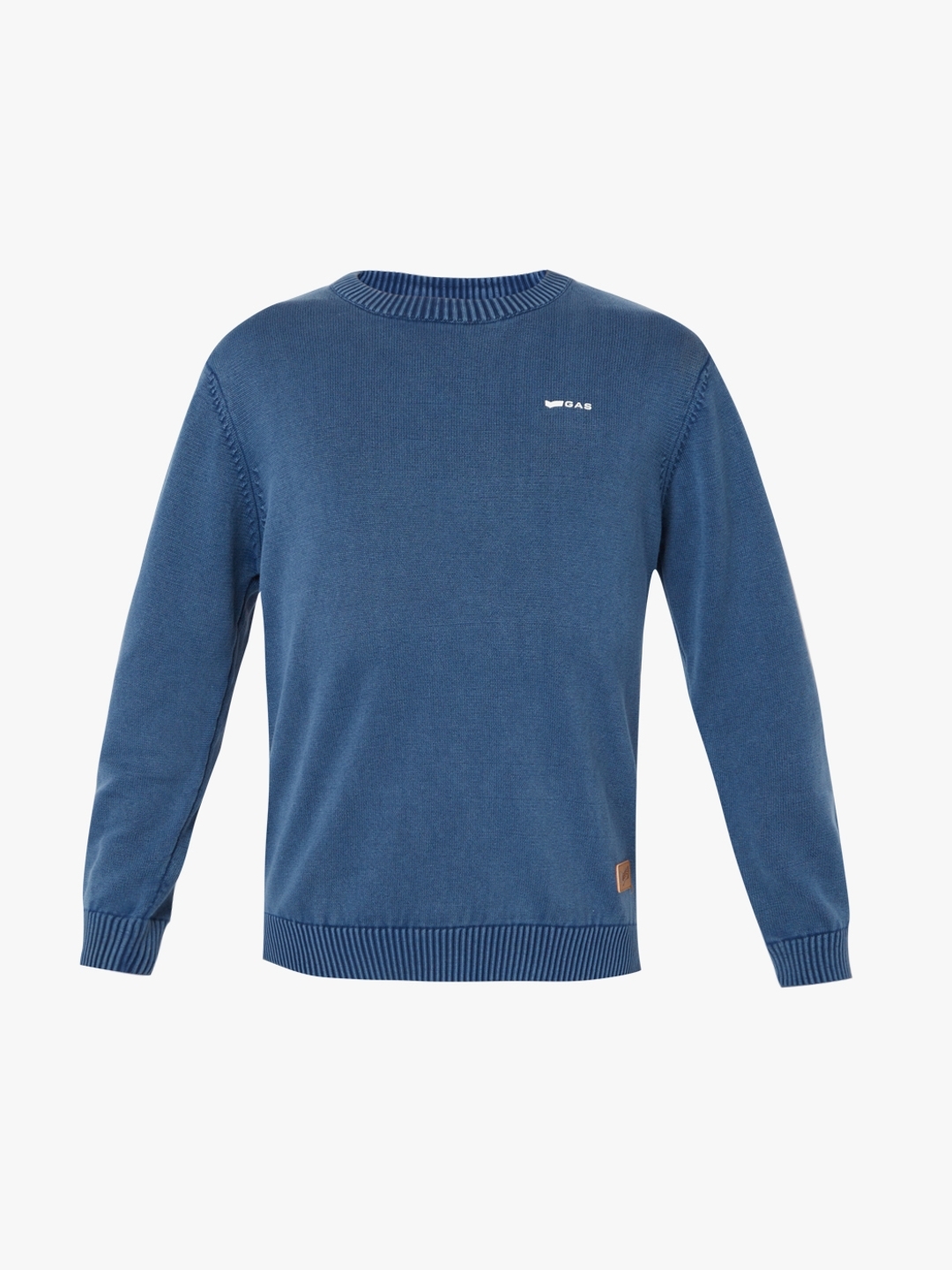 Erie Indigo Blue Crew-Neck Sweater