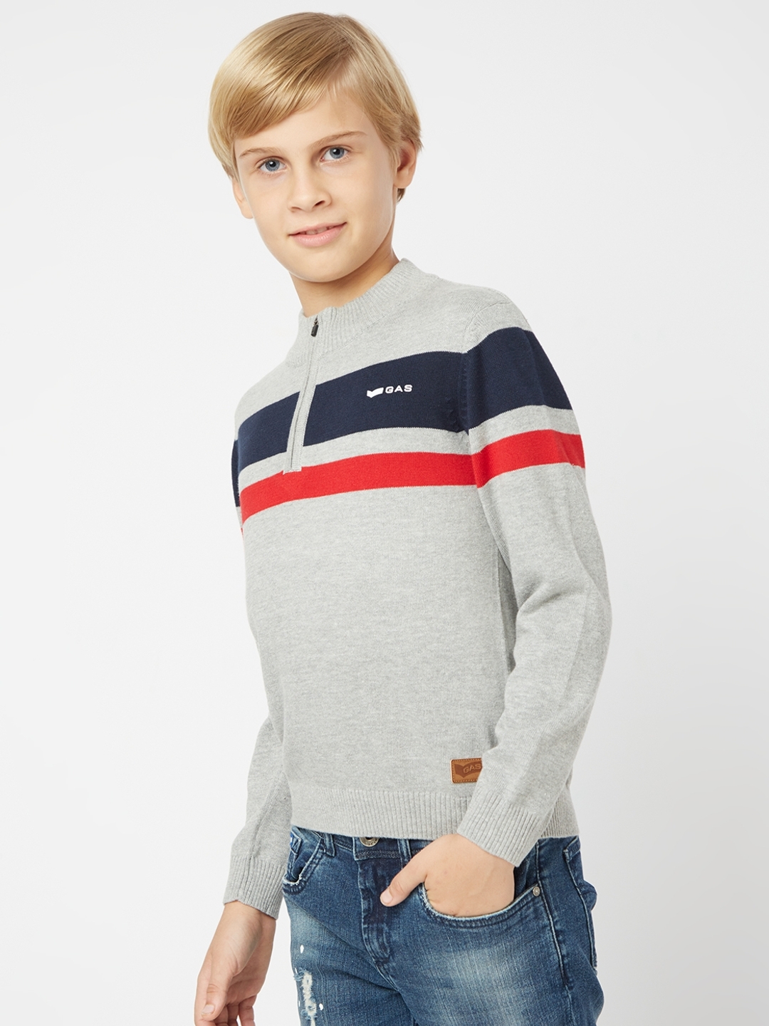 Remy Striped Cotton Sweater