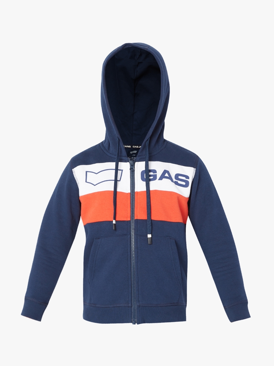 Sven Striped Polycotton Hoodie