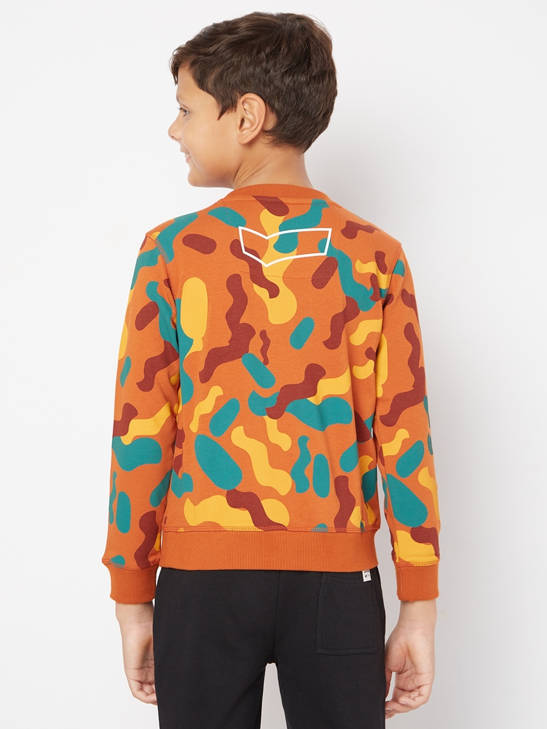 Devin Printed Crew-Neck Sweatshirt