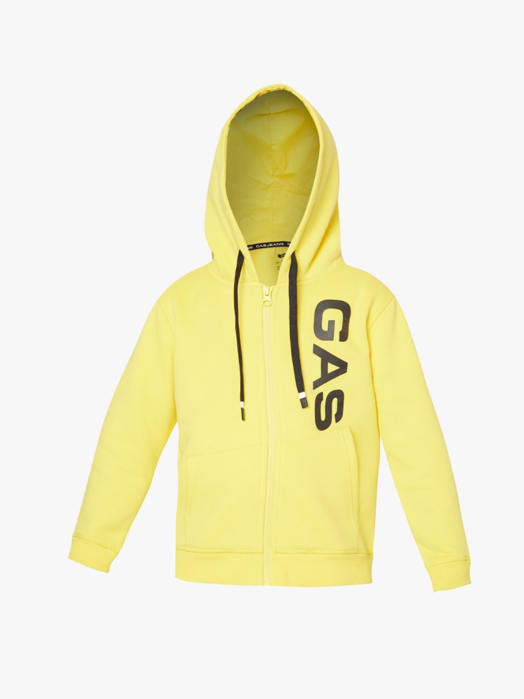 Sven Logo Print Zip-Front Hoodie