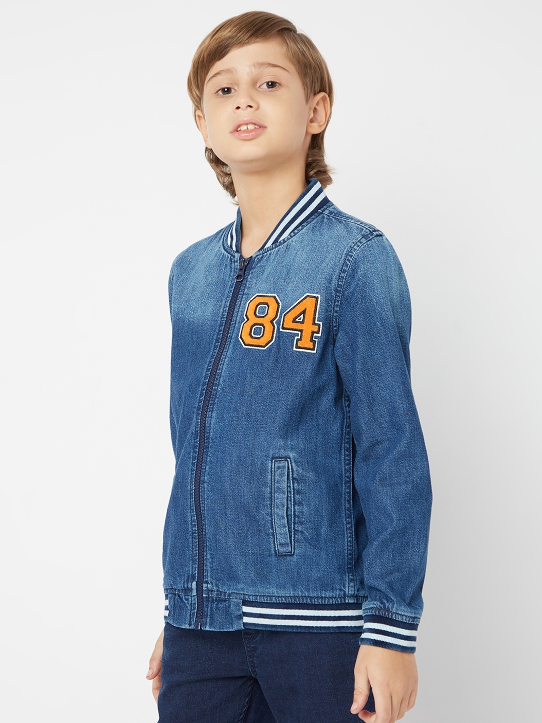 Lavell Washed Bomber Jacket