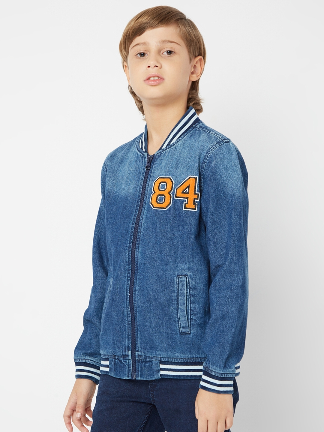 Lavell Washed Bomber Jacket