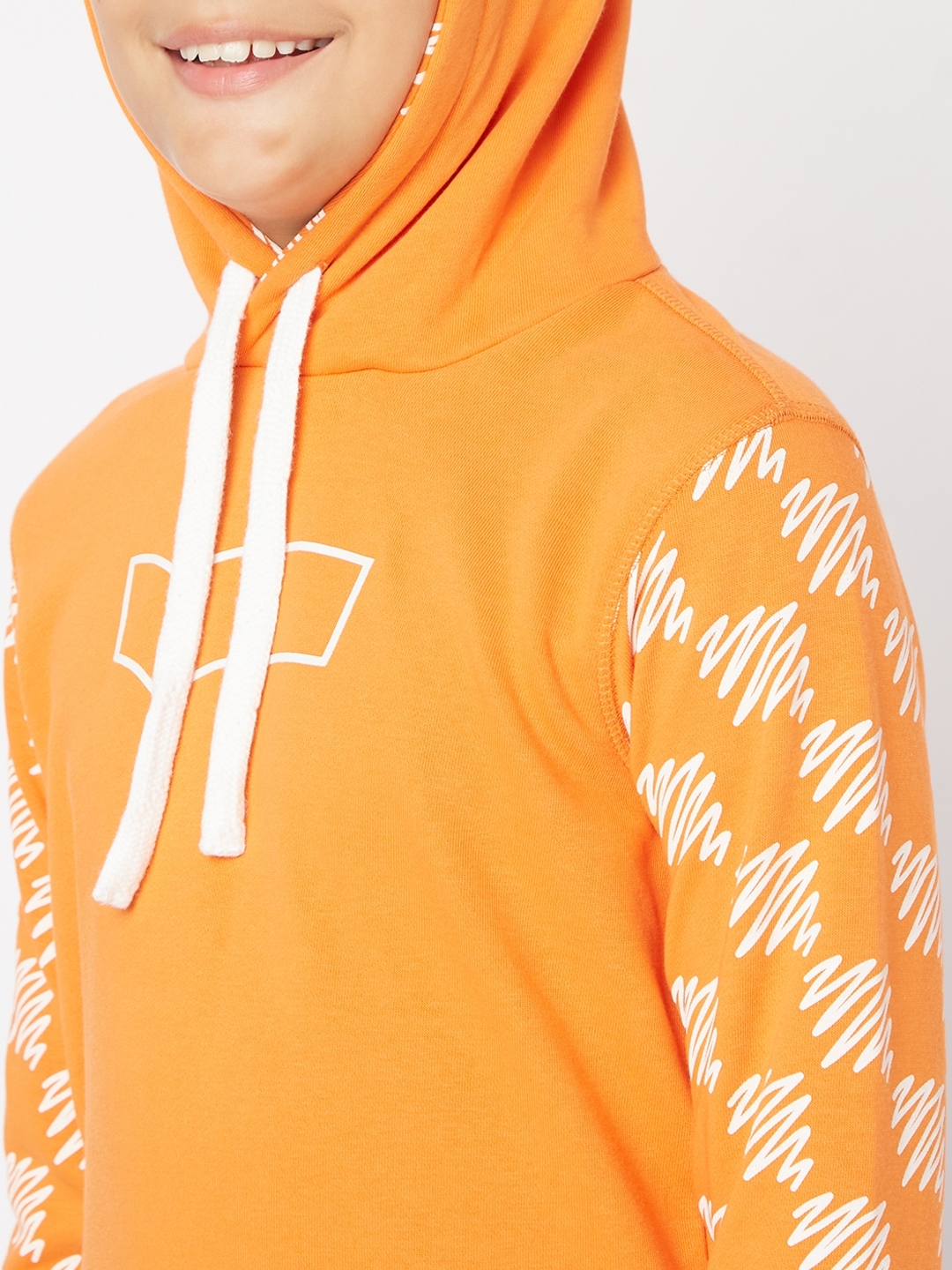 Sven Logo Print Hoodie