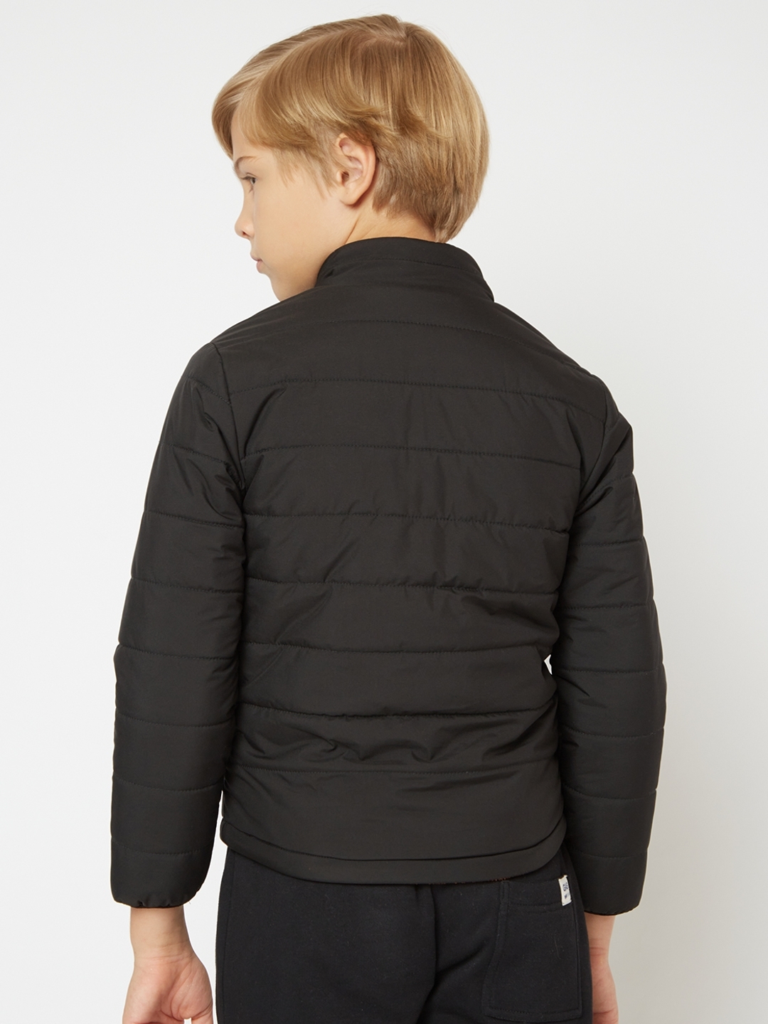 Nash Quilted Mock-Neck Jacket