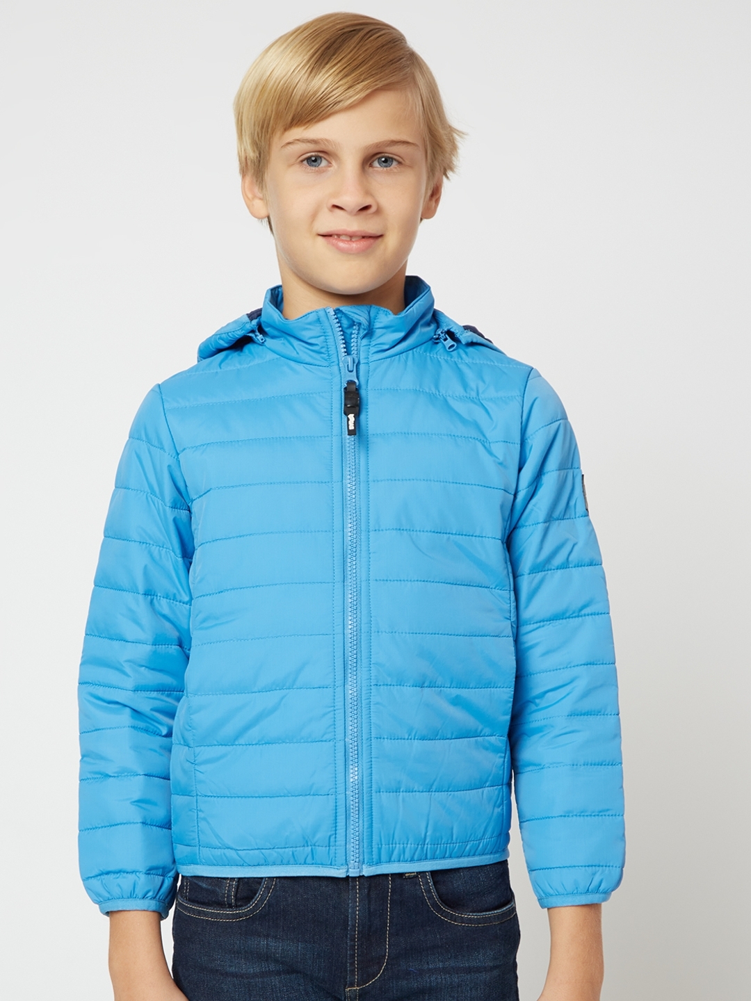 Leonardo Zip-Front Jacket with Detachable Hood