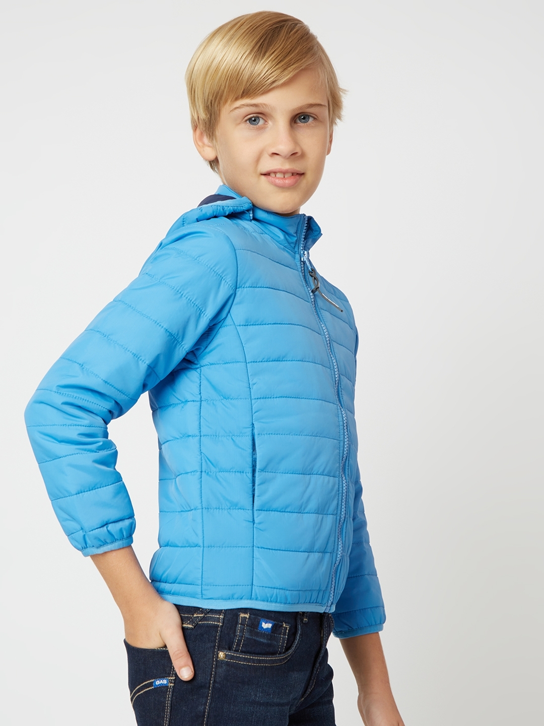 Leonardo Zip-Front Jacket with Detachable Hood