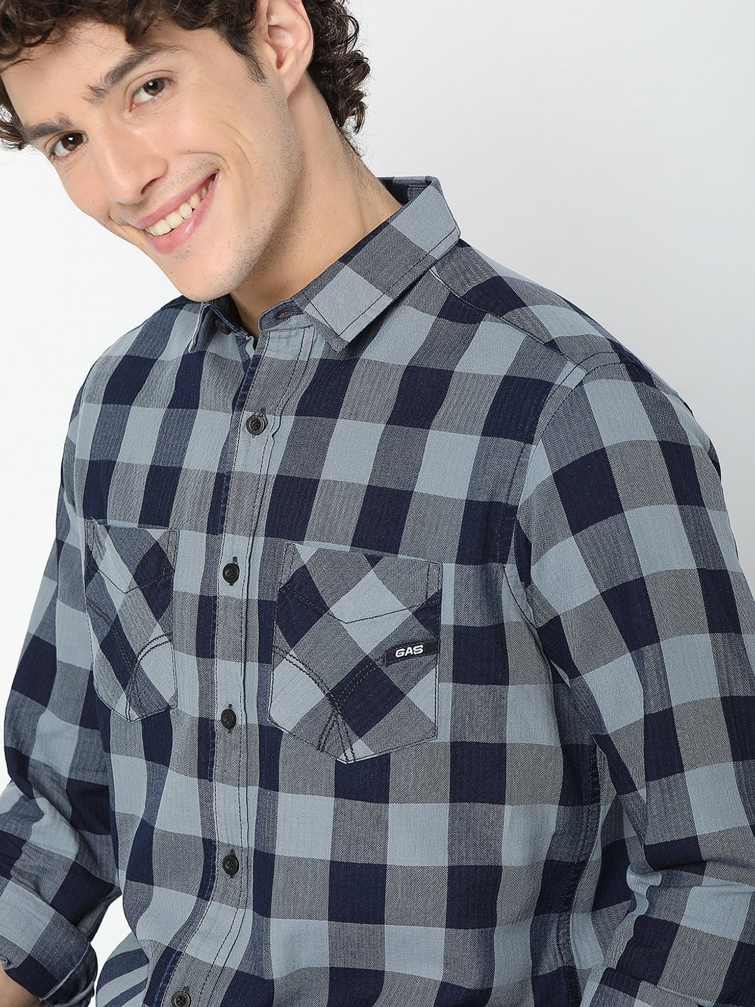 Victor Checked Shirt with Patch Pockets