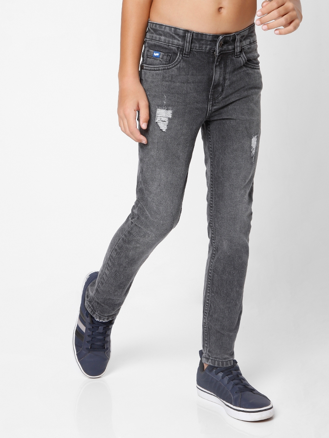 Buy Boys Black Slim Fit Jeans Online - 805723 | Allen Solly