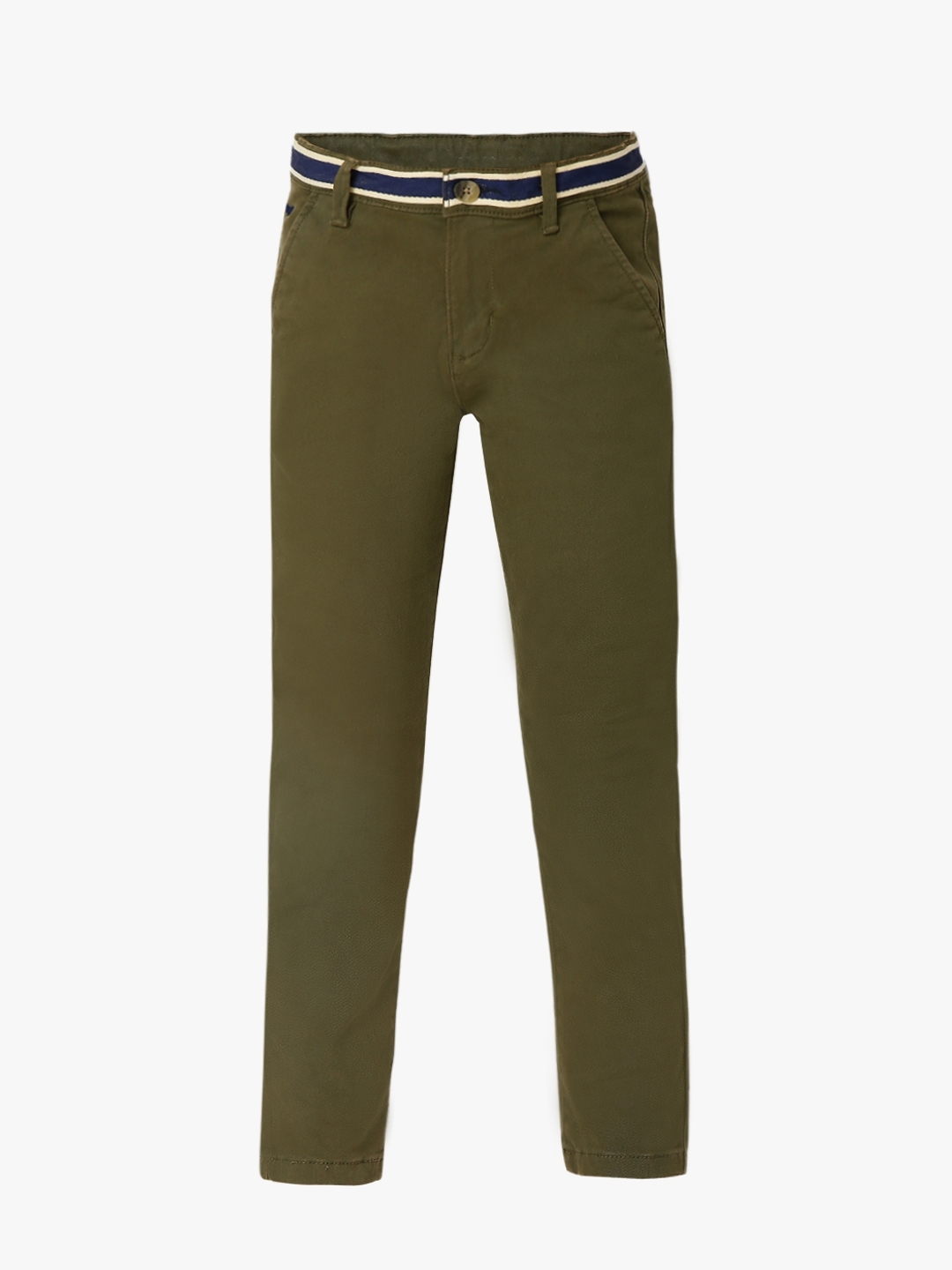 Buy TALES & STORIES Solid Cotton Blend Slim Fit Boys Trousers | Shoppers  Stop
