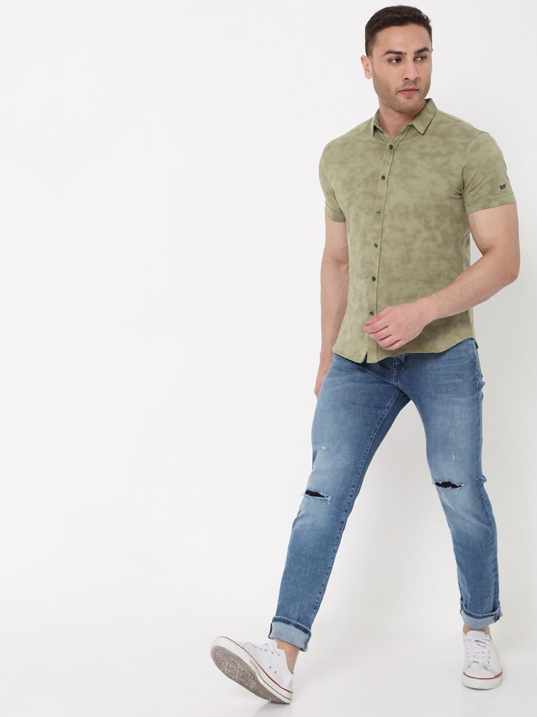 Printed Slim Fit Shirt