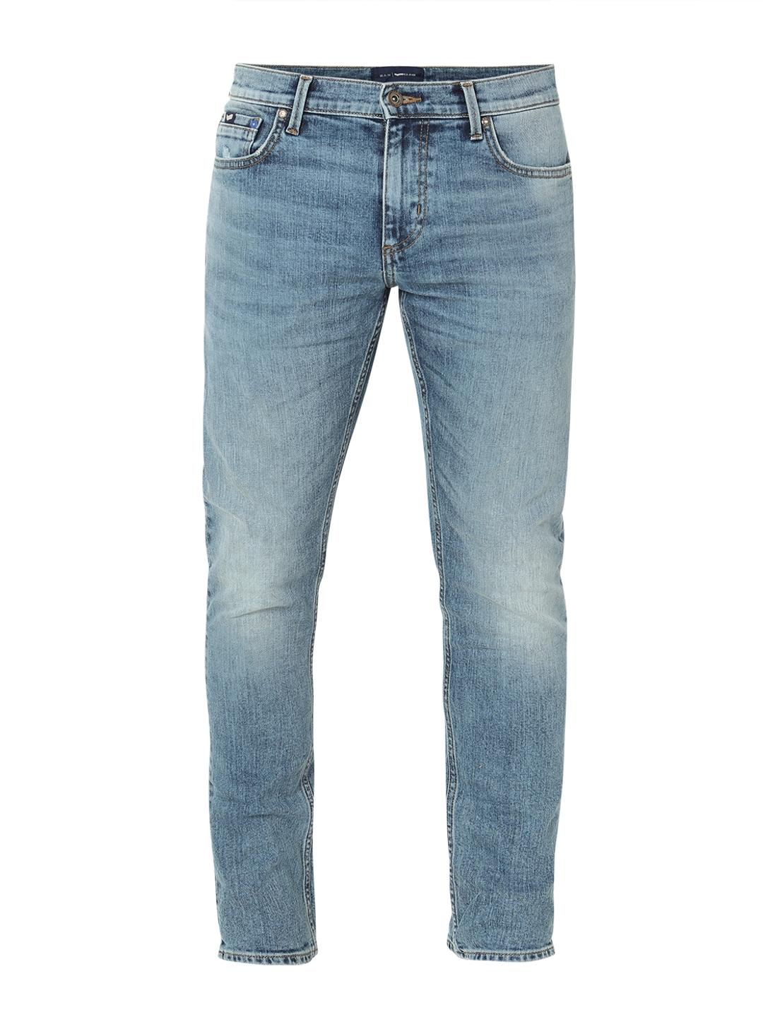 Toki Slim Straight Fit Solid Denim