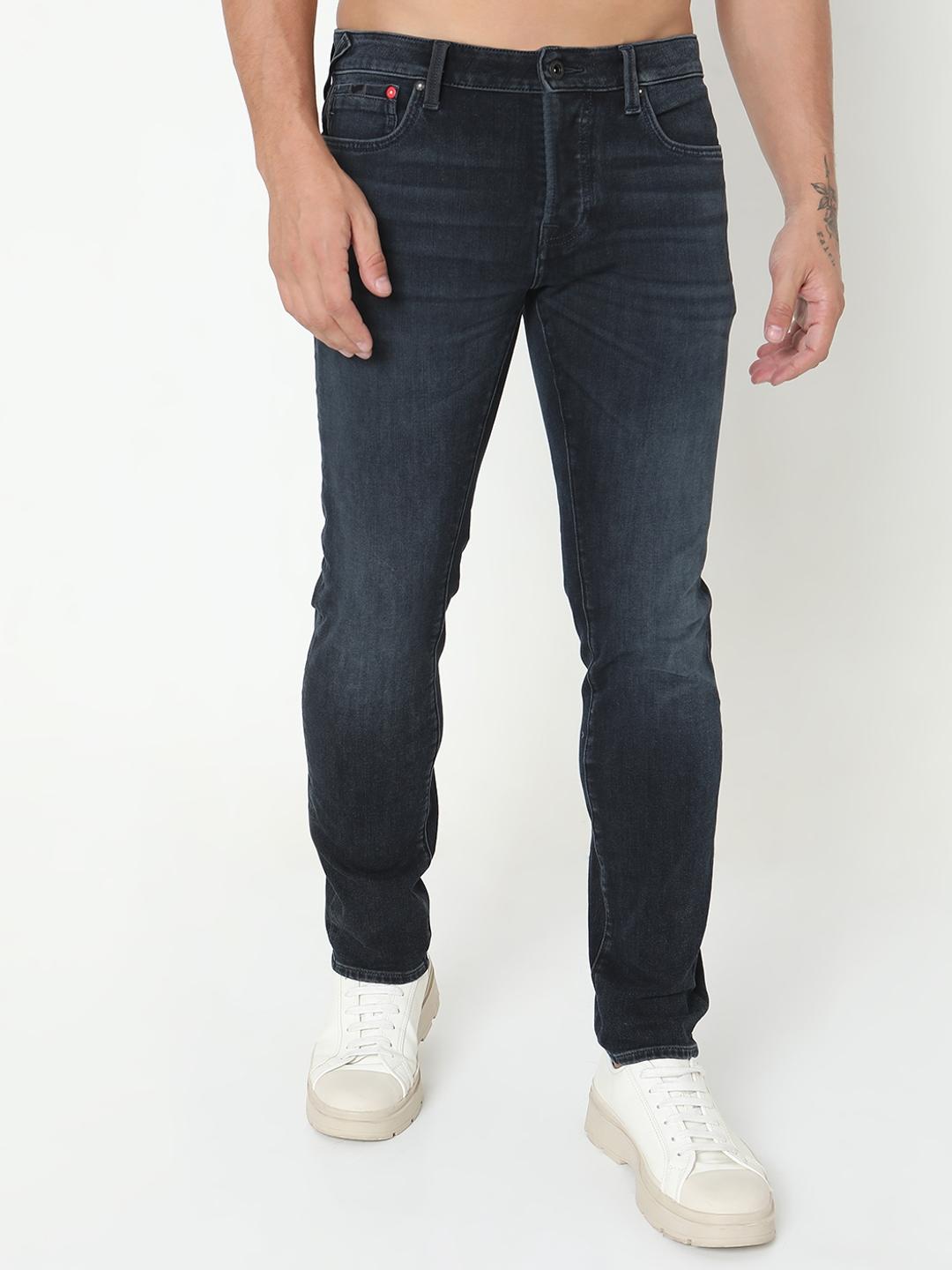 Anders Slim Fit Solid Denim