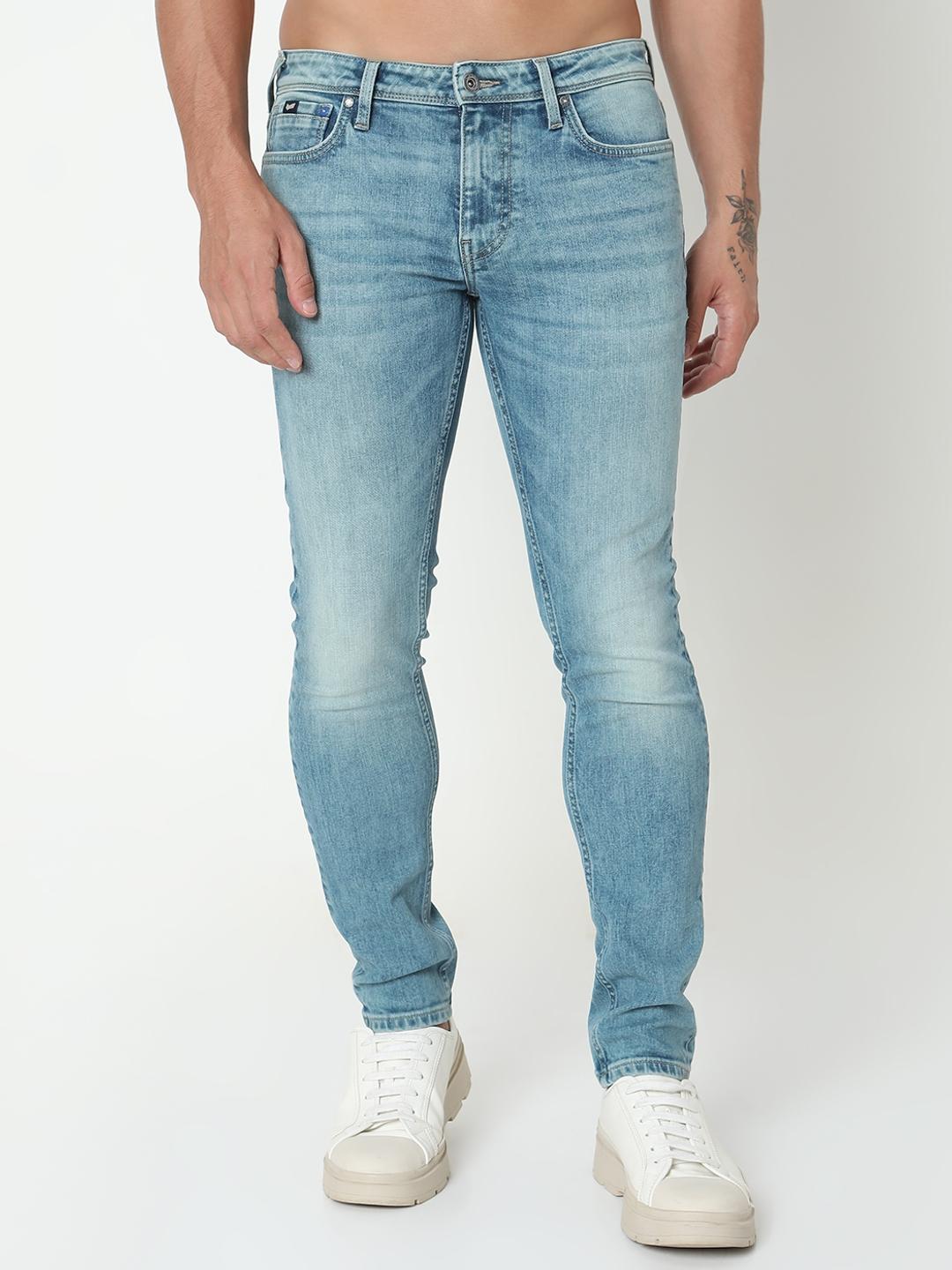 SAX Skinny Fit Solid Denim