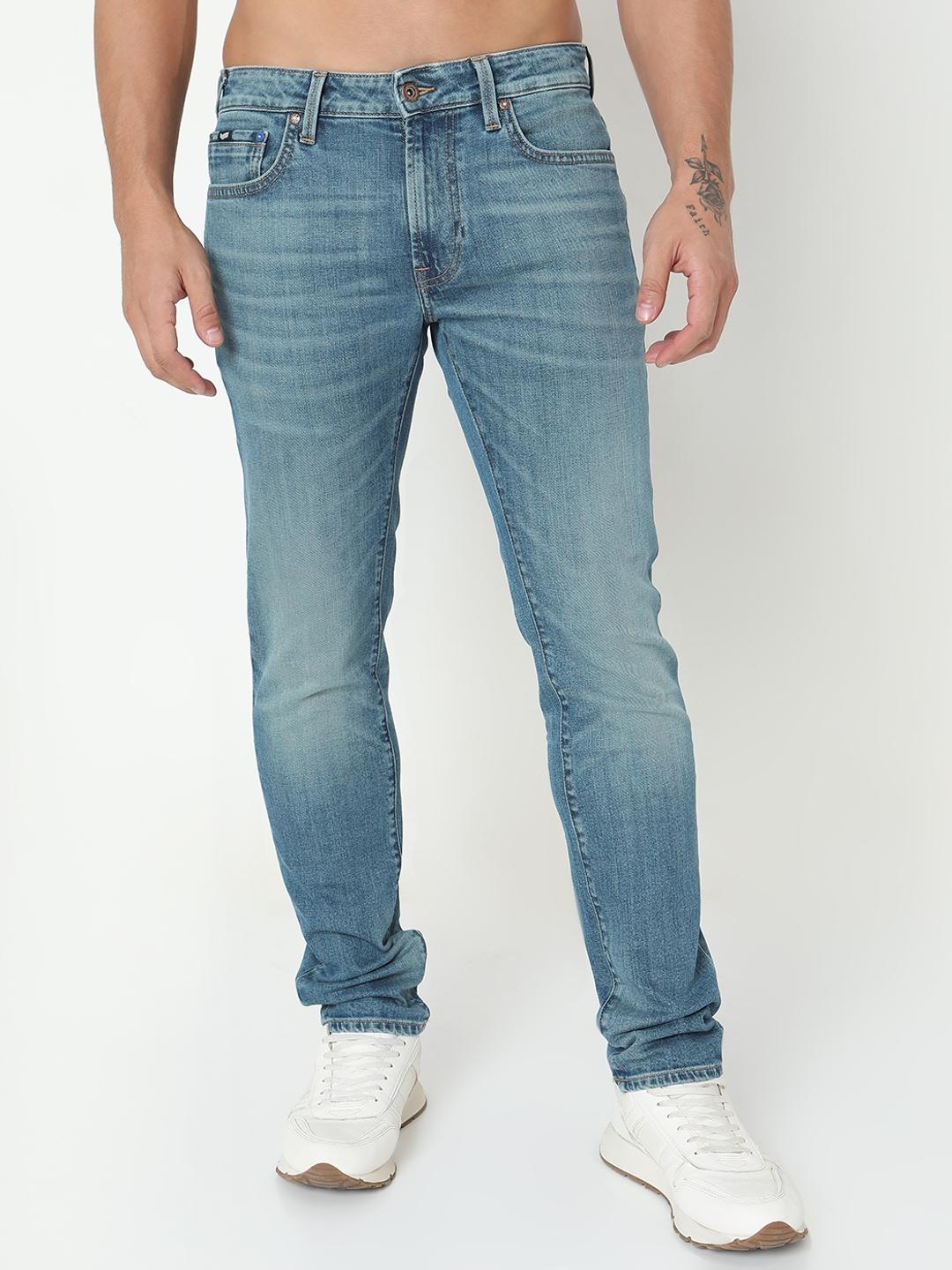 Anders Slim Fit Solid Denim