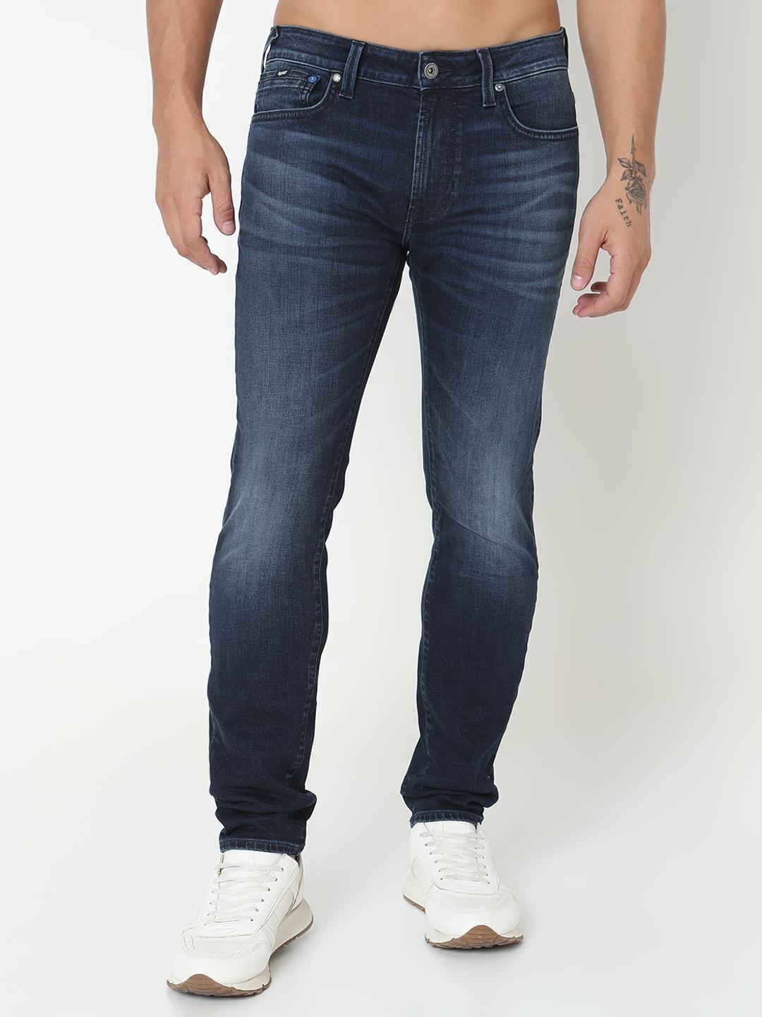 Anders Slim Fit Solid Denim